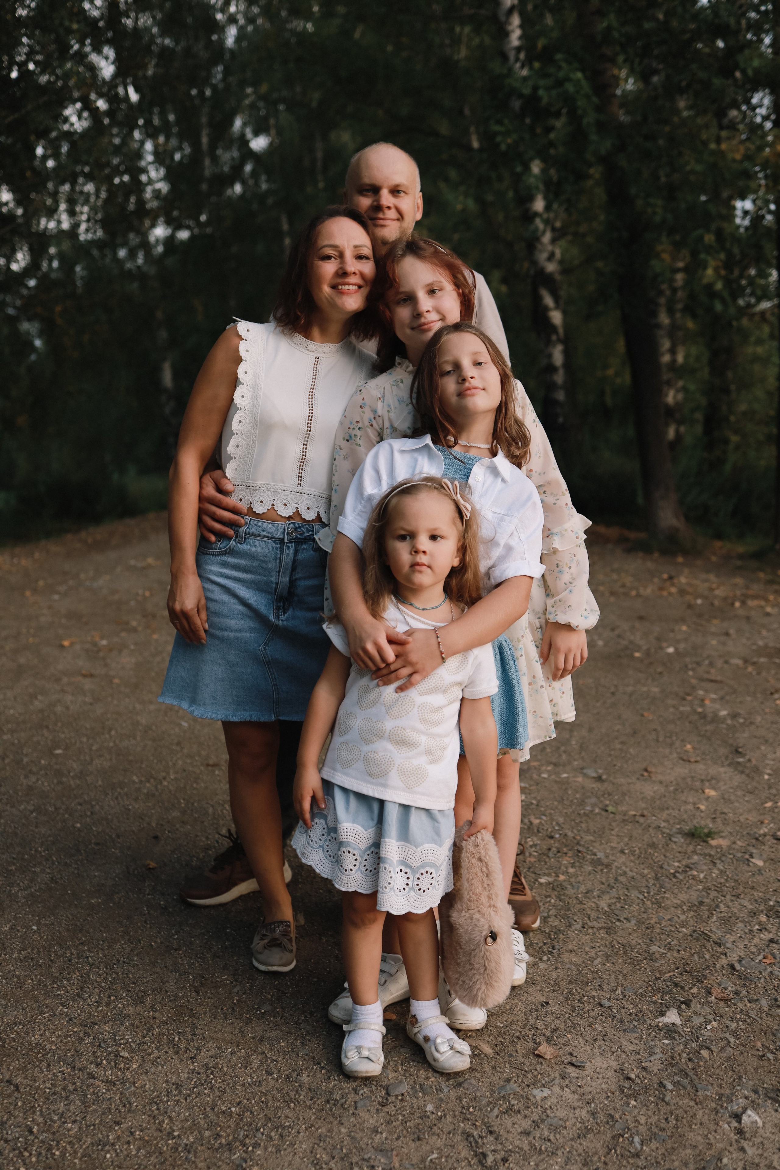 Семейная фотосессия в Ботаническом саду города Томска. Семейный фотограф в Томске Максимова Екатерина
