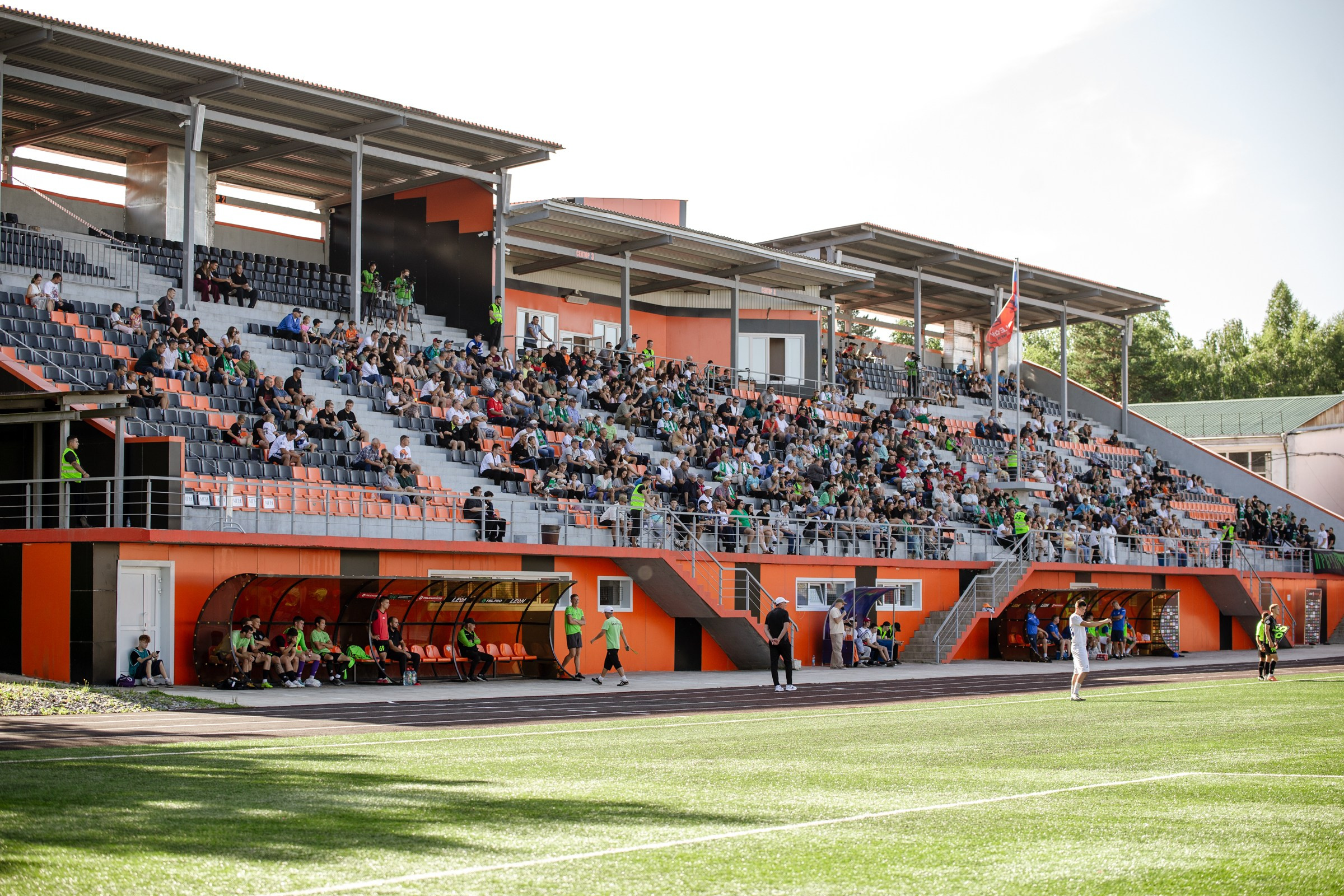 Первенство России по футболу LEON-Вторая лига Б | ФК Иркутск — Чертаново (Москва) | 24.08.25. Фотограф в Иркутске Евгения Айвазова