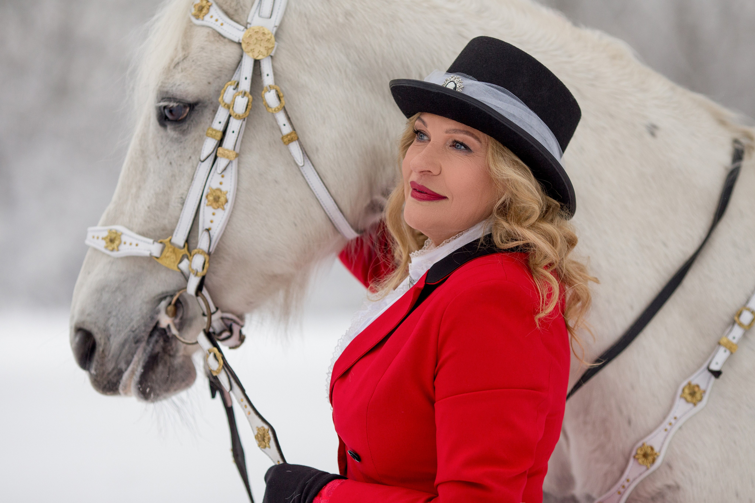 Зимняя фотосессия у замка БИП