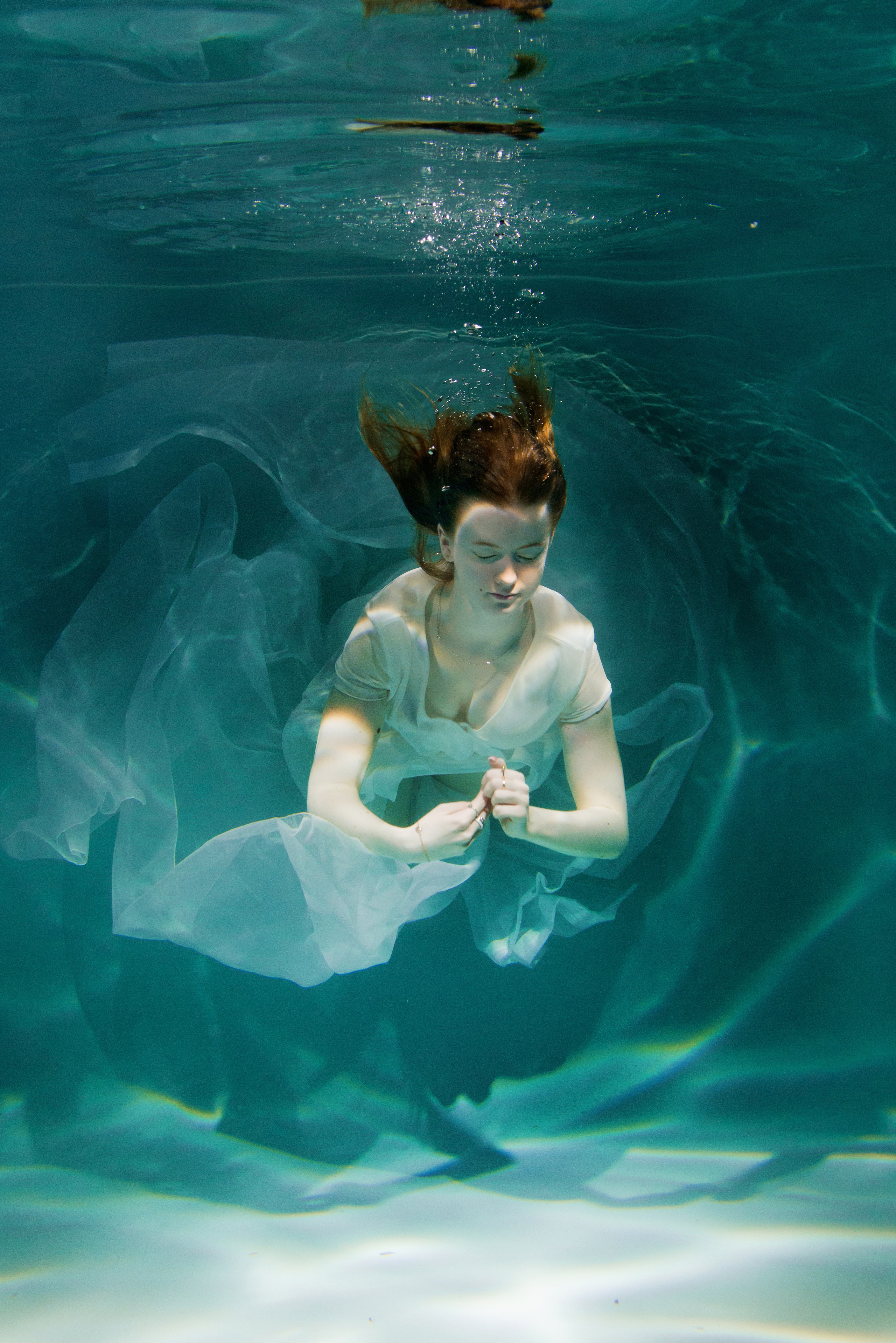 Под водой. Фотограф и дизайнер в Москве Екатерина Лобачева