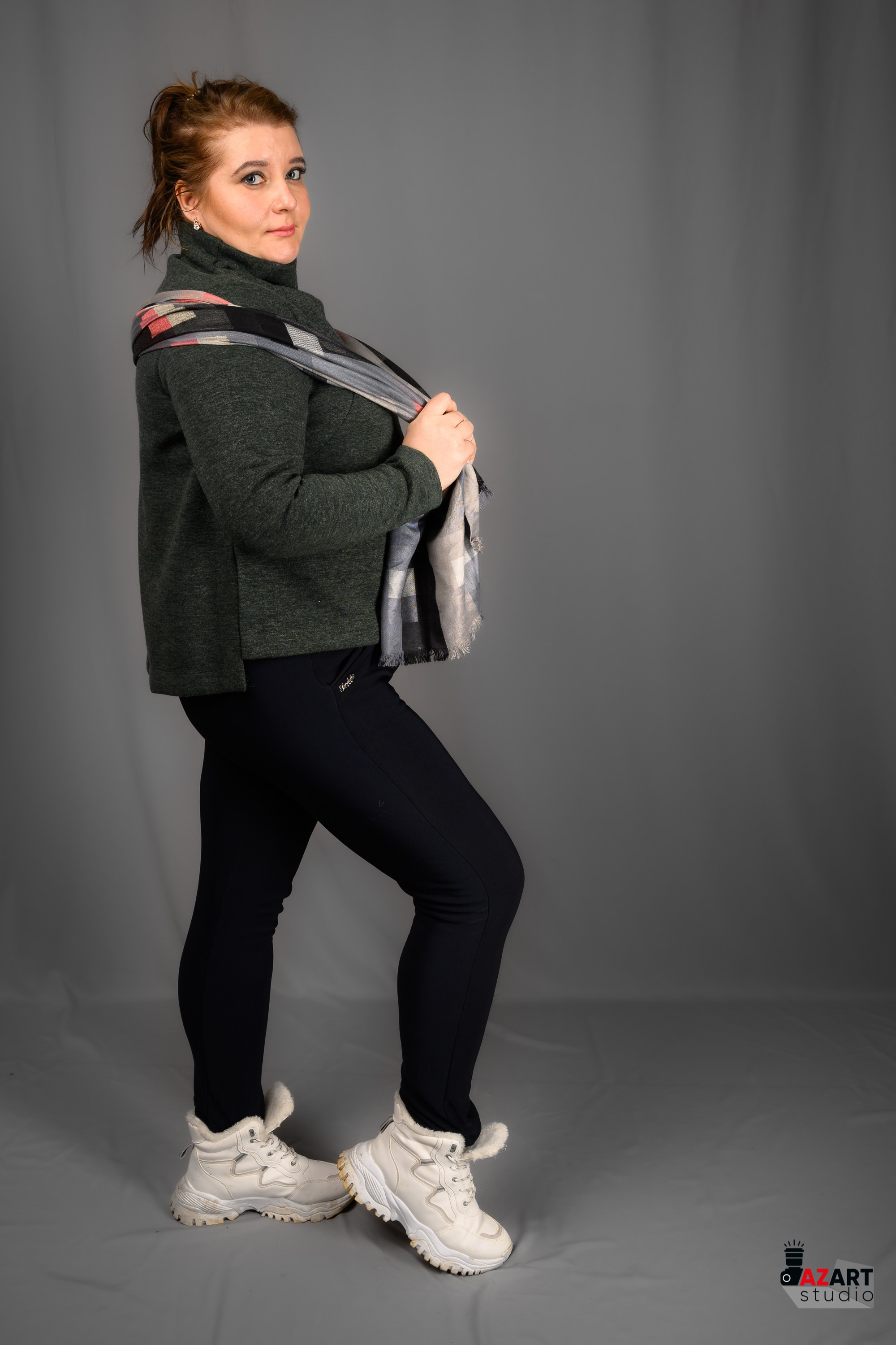 Юля, портреты. Фотограф Андрей Зикеев, фотостудия AzArt Studio в Москве