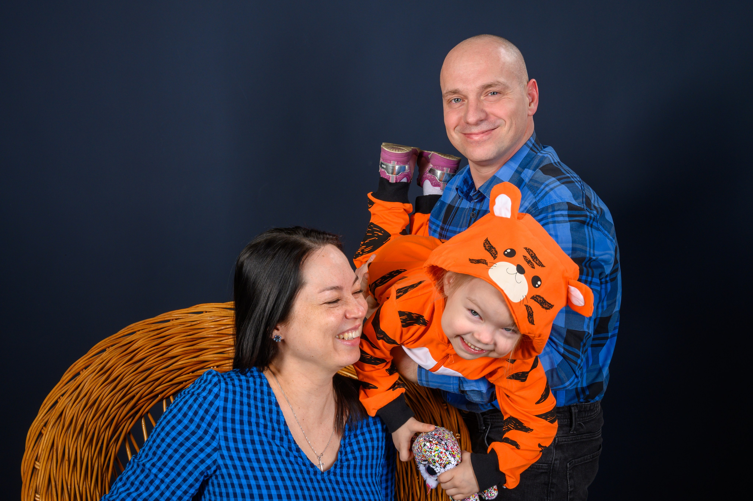 Семейная Фотосессия. Фотограф Андрей Зикеев, фотостудия AzArt Studio в Москве