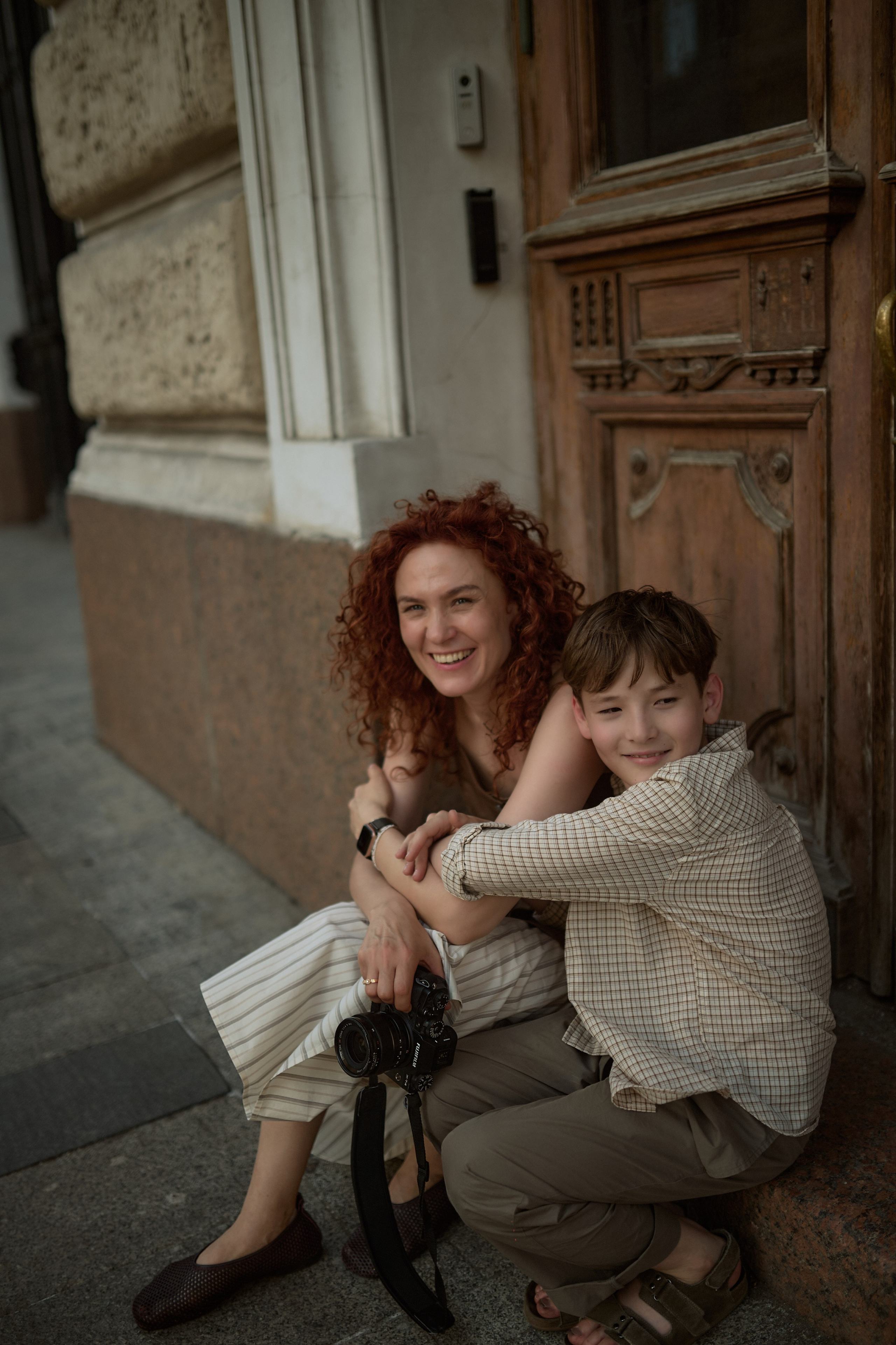 Олеся и Вова в центре Москвы. Семейный и свадебный lifestyle-фотограф в Москве Мария Петрова