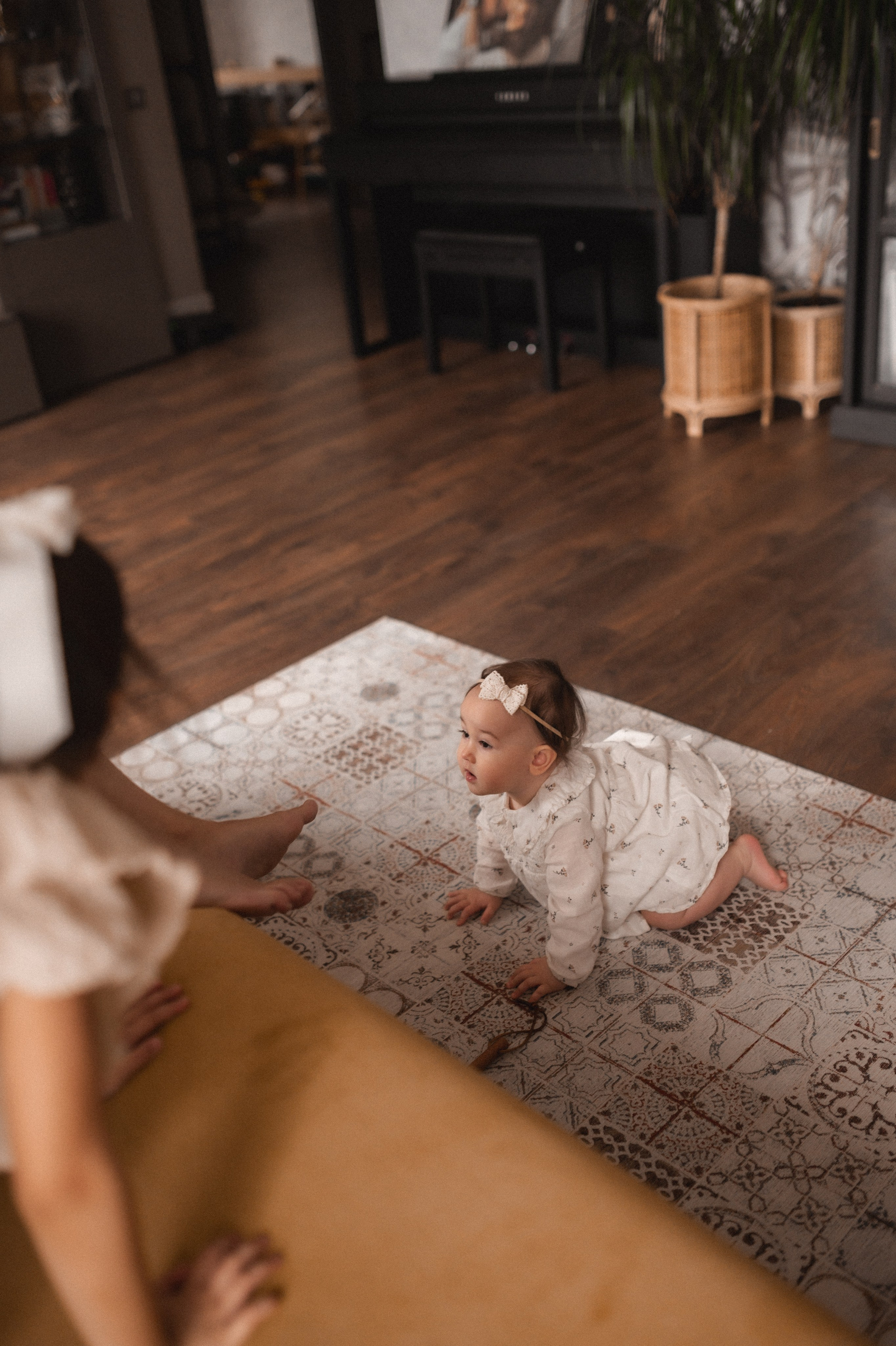 Полина, Дима, Мия и Эмма дома. Семейный и свадебный lifestyle-фотограф в Москве Мария Петрова