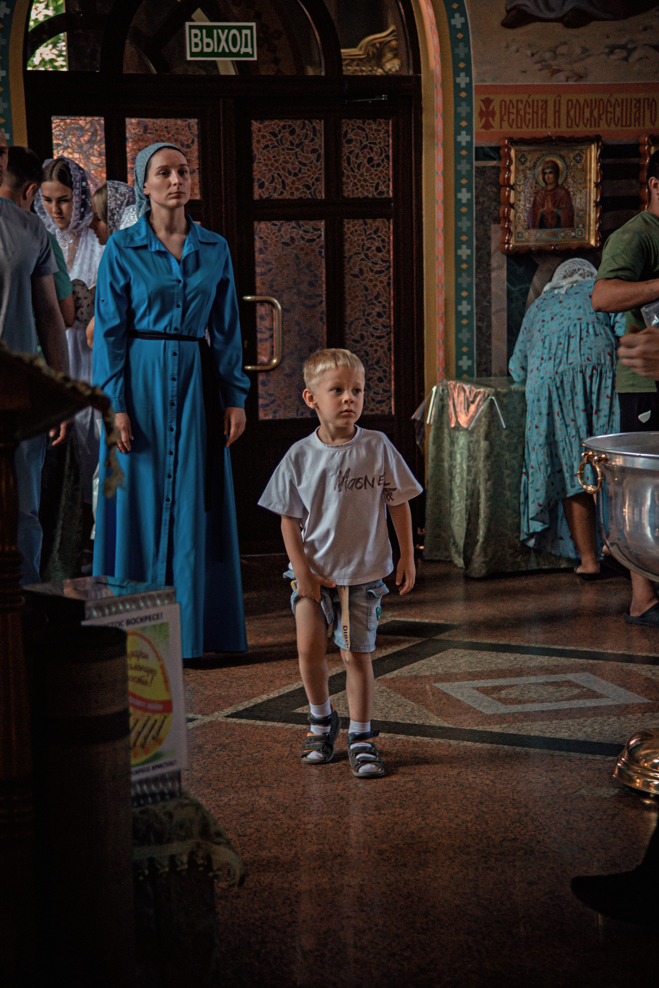 Общее крещение. Семейный и детский фотограф в Москве Ольга Кривенцова