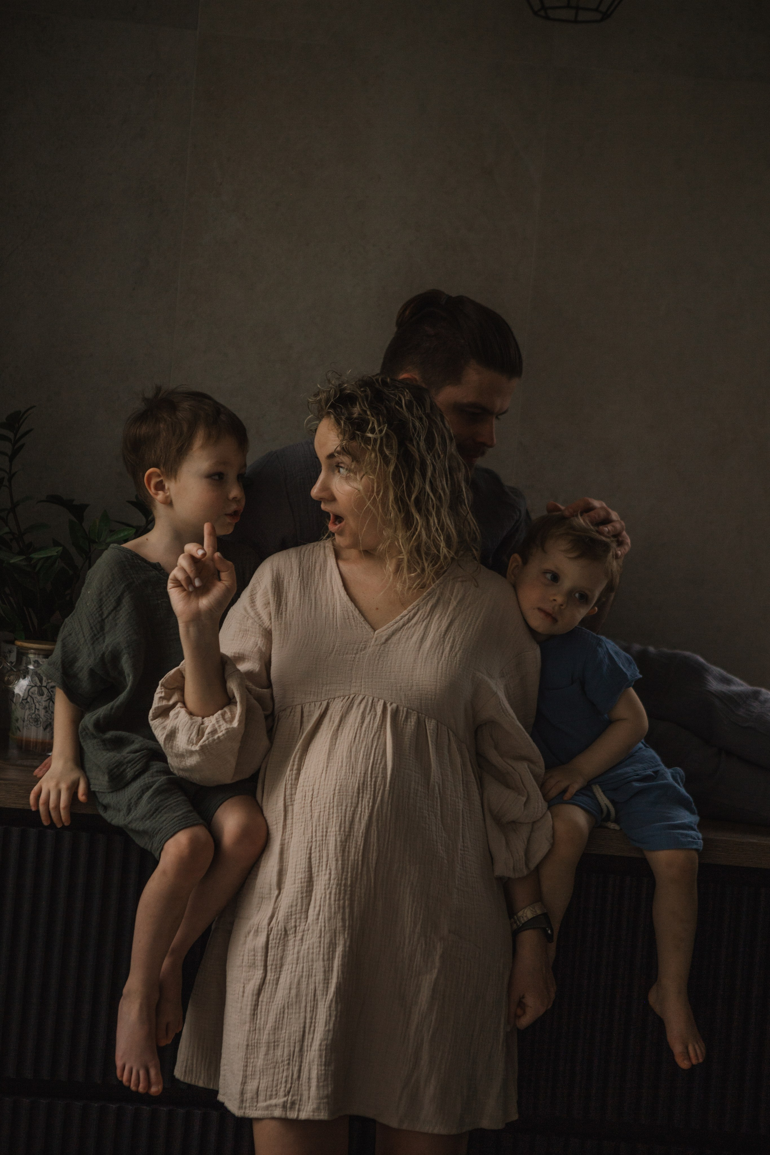 Dasha + 1. Portrait, family and pet photographer in Cyprus, Ksenia Bourdelle