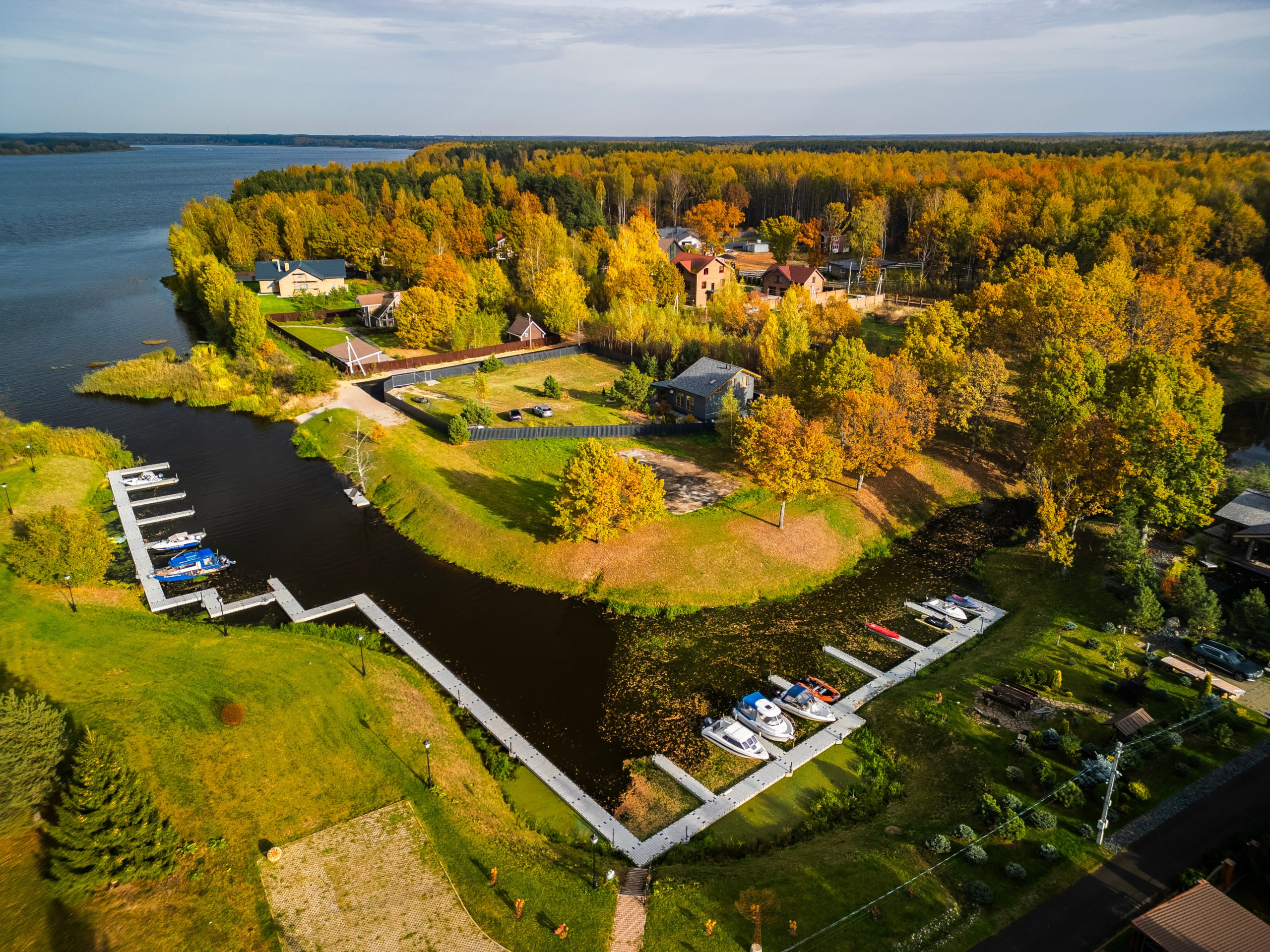 Волжские Дубравы. DRONBERRY — Аэросъемка Ярославль