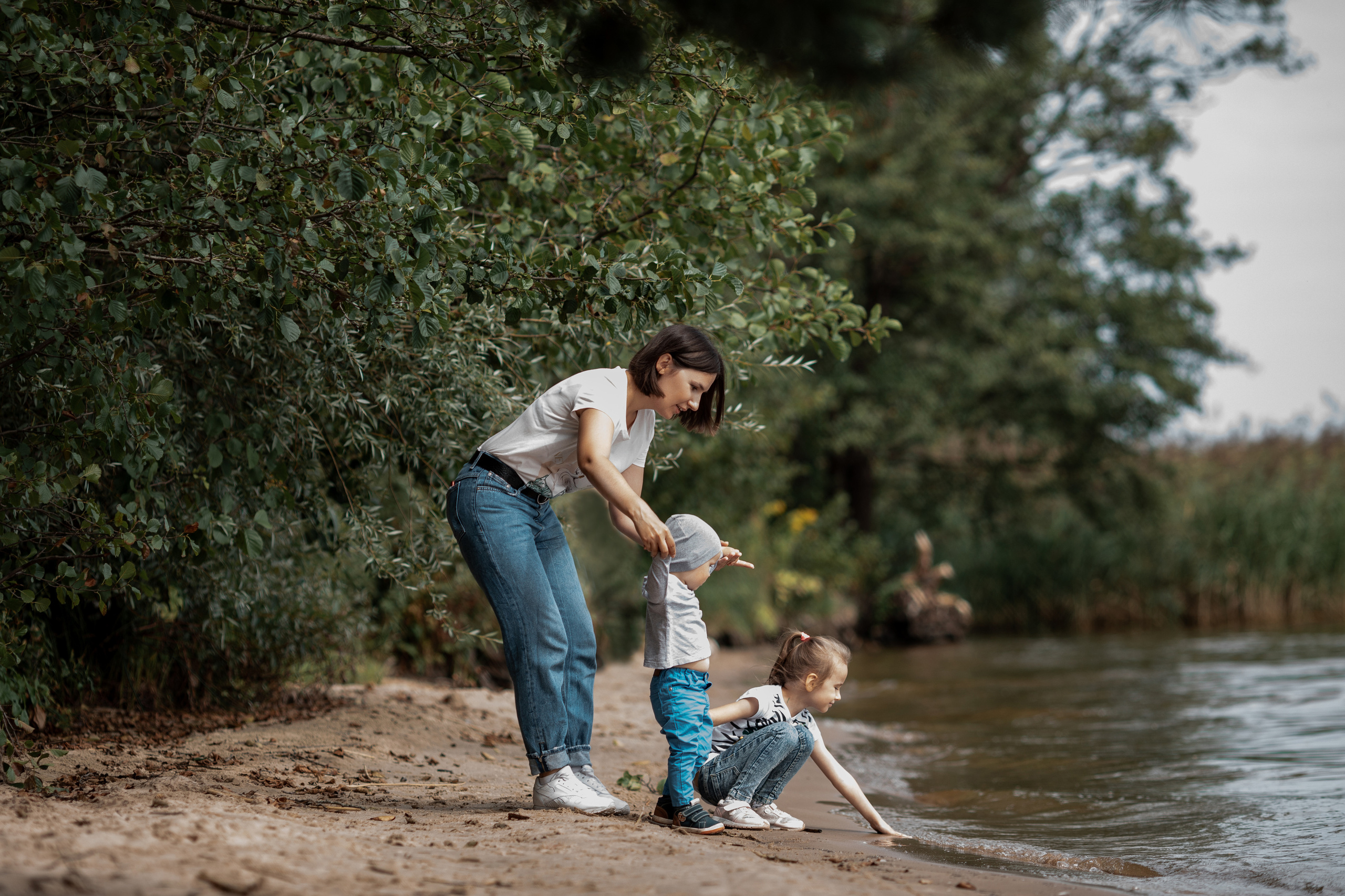 Прогулка в Рижском парке. Портретный имиджевый фотограф в Москве