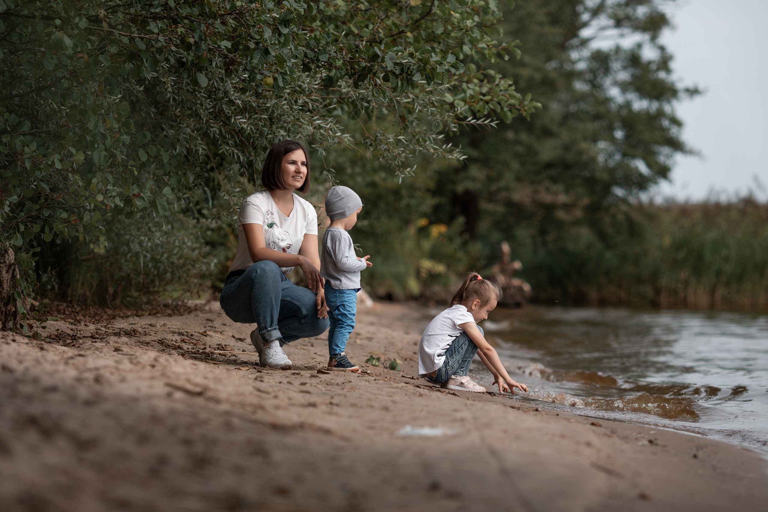 Прогулка в Рижском парке. Портретный имиджевый фотограф в Москве