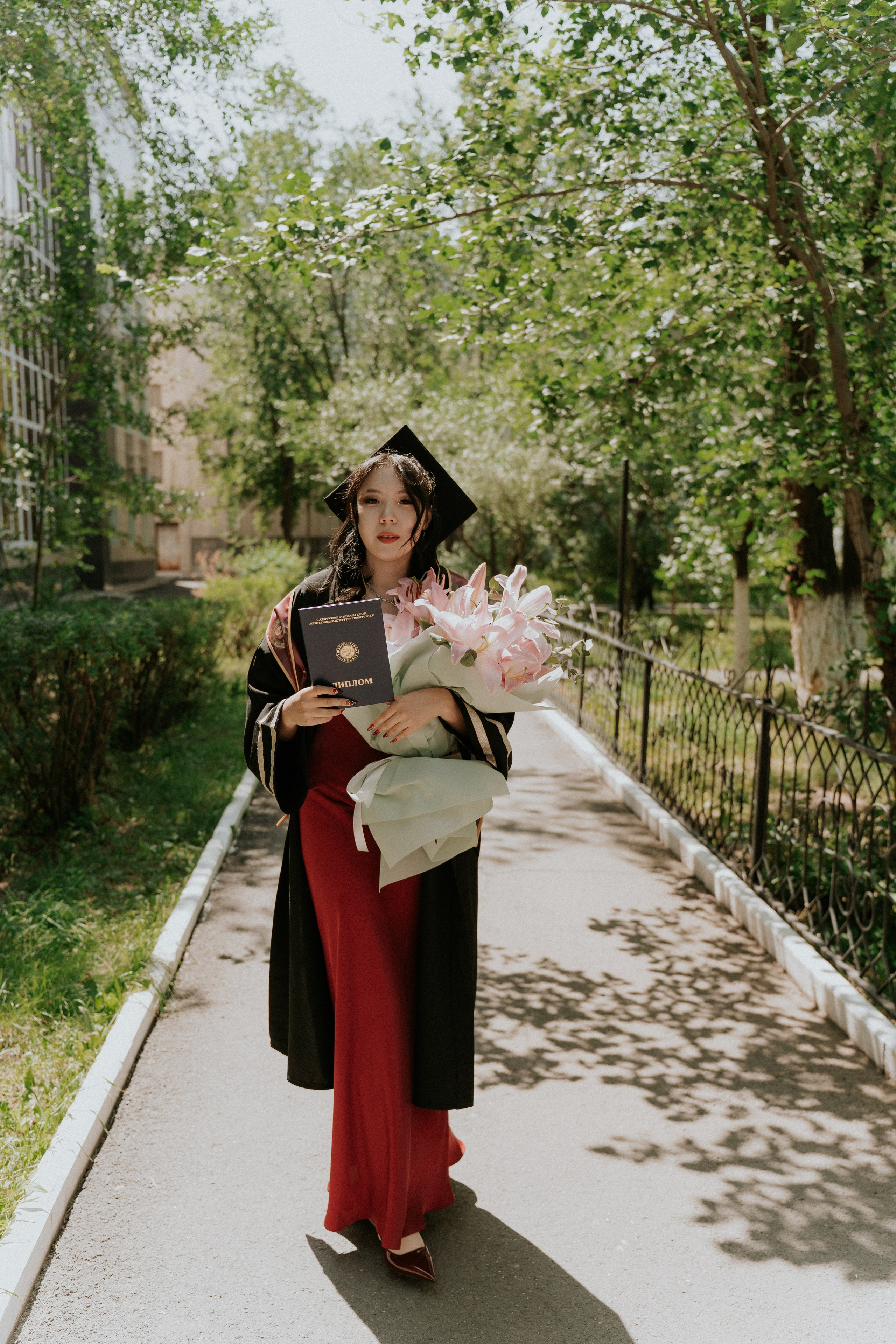 Выпускной Аграрный унивеситет. Крис Богомазова