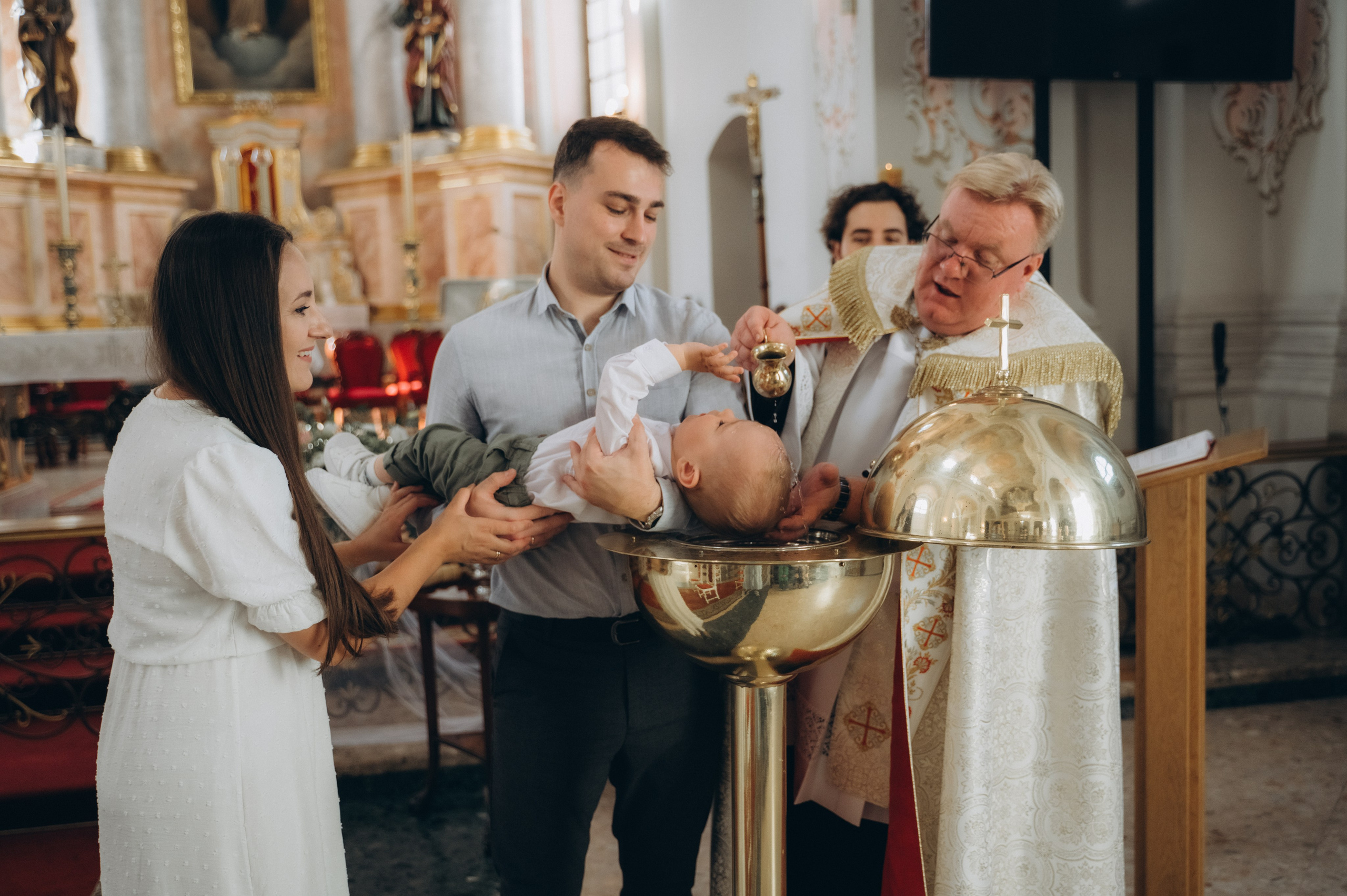 Крещение Александра (Белый Костёл). Семейный фотограф в Минске Дарья Дреко