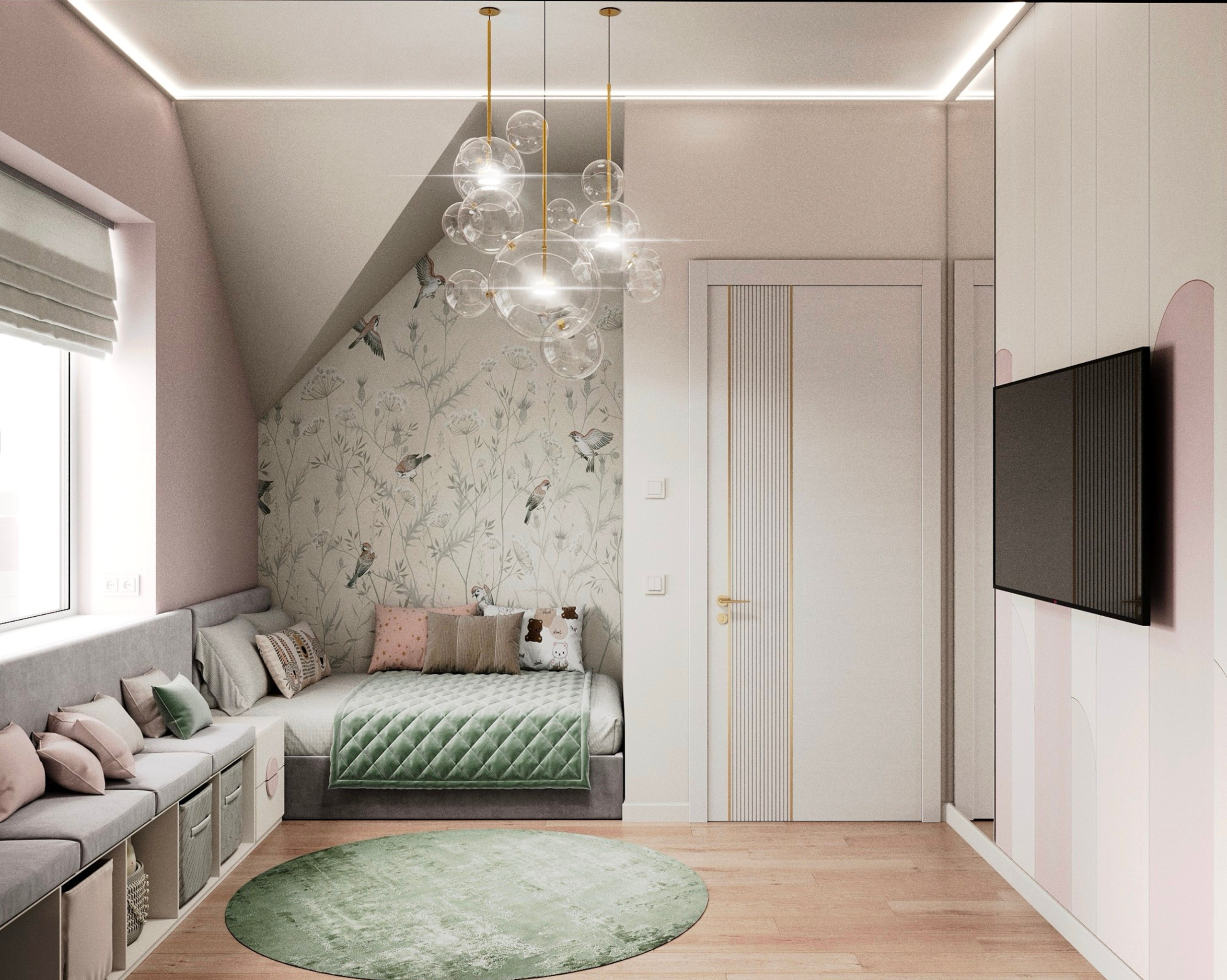 Дом 2 этажа. Студия Дизайна интерьера Tsvetdesign. Дизайнер в Санкт-Петербурге