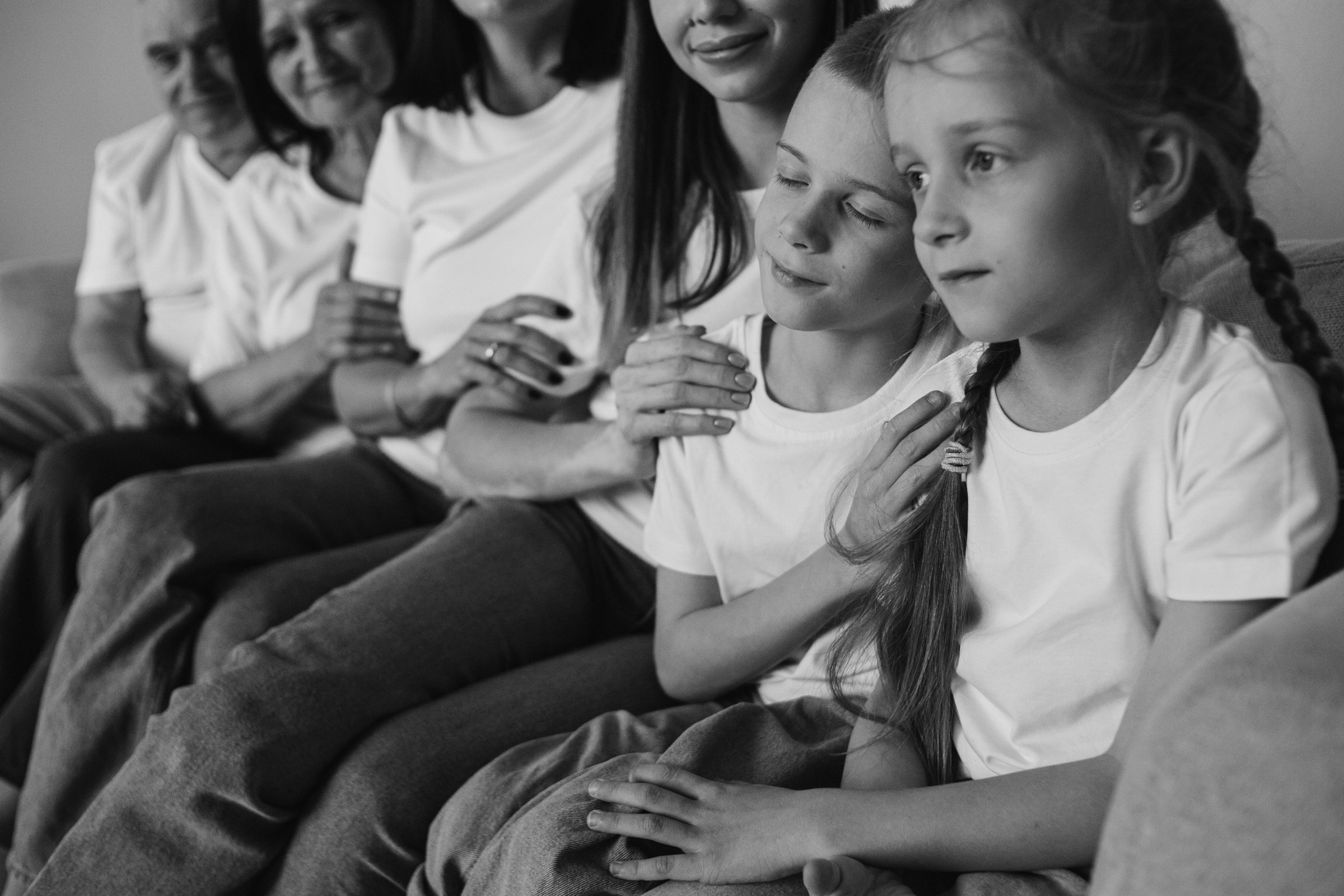 Большая семья Иры. Семейный фотограф в Волгодонске Краченцева Анна