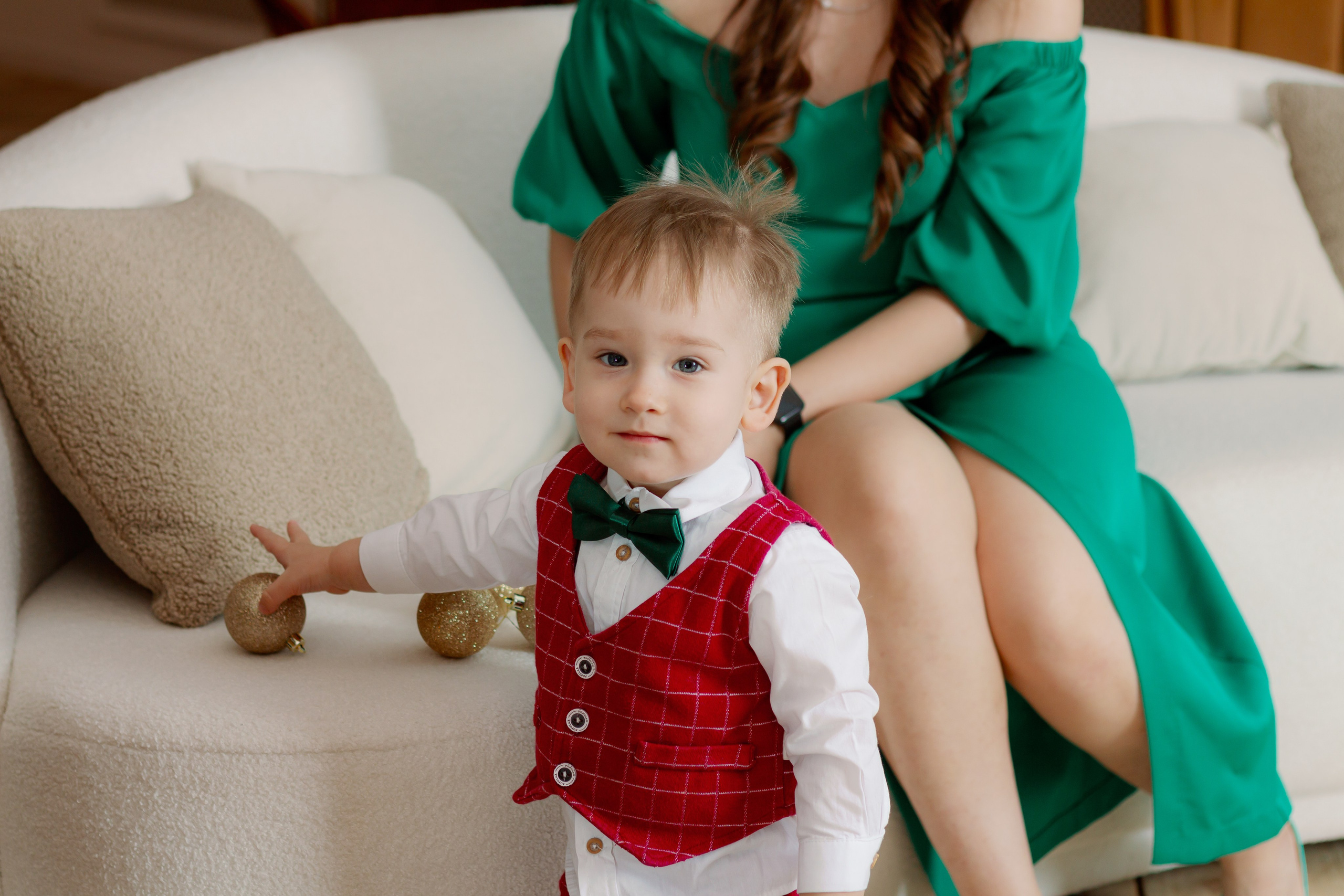 Время чудес! Семейная новогодняя фотосессия в студии, Екатеринбург. Фотограф в Екатеринбурге Пойгина Елена