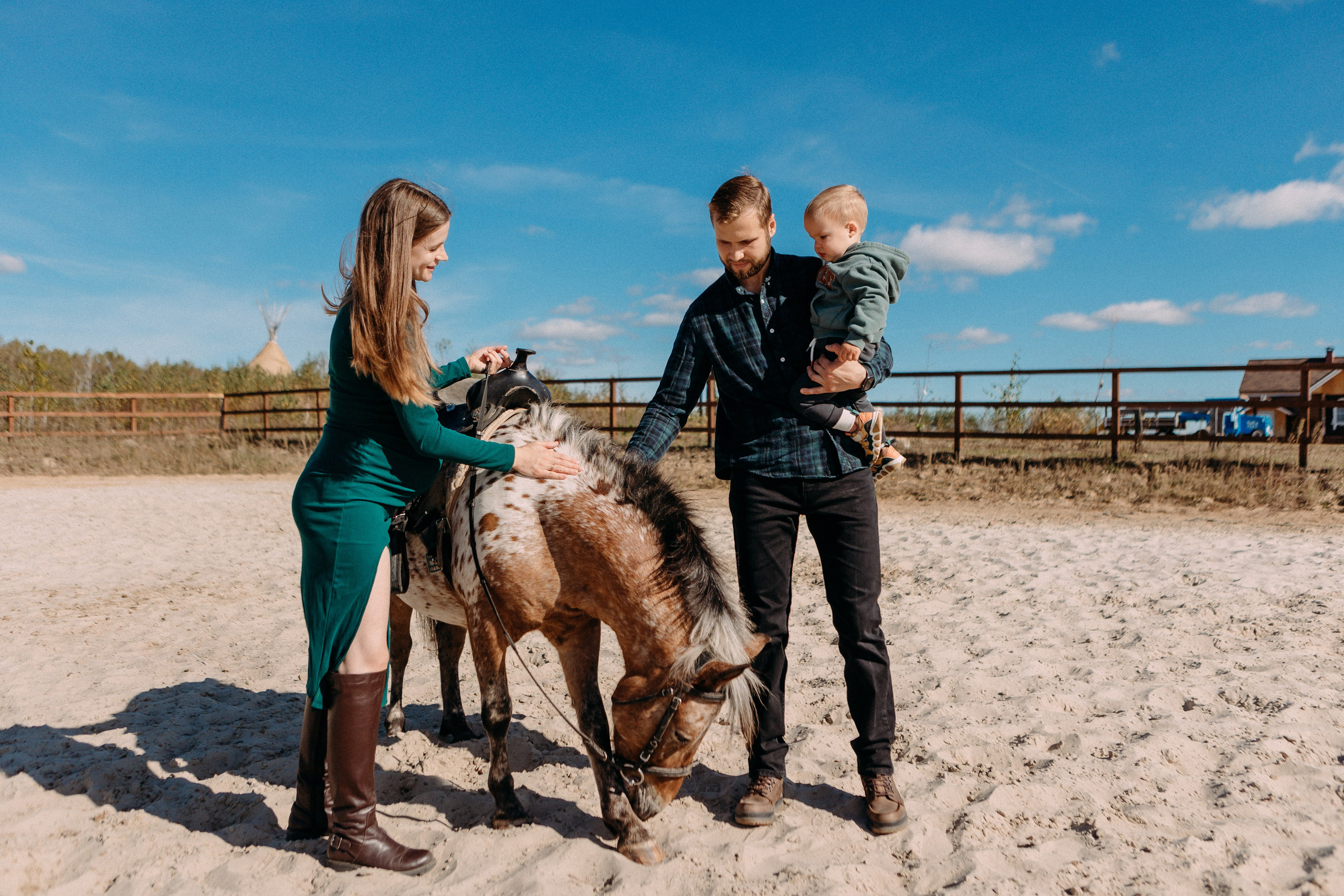 Конная прогулка. Семейный фотограф в Нижнем Новгороде Доронина Юлия