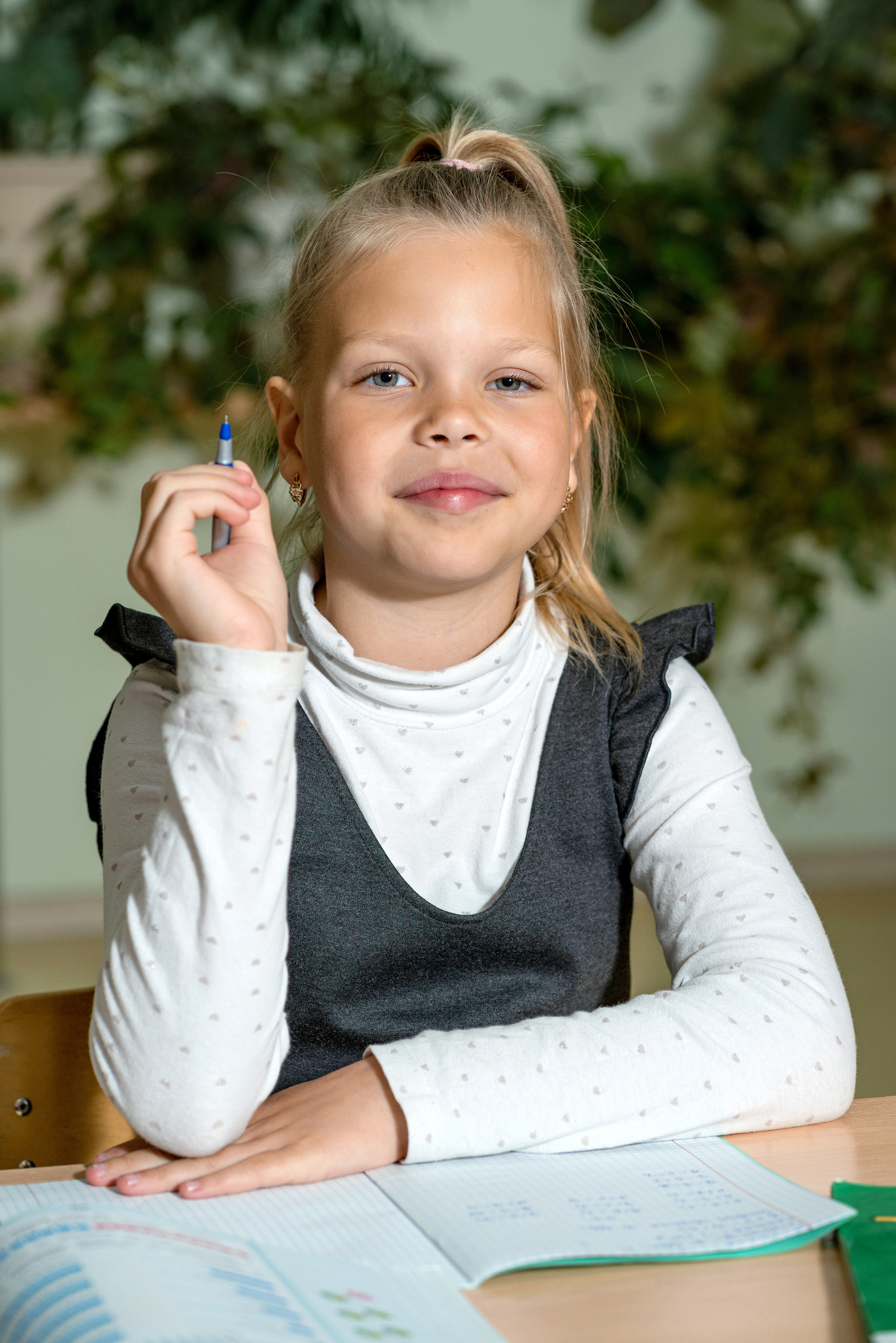 Фотография за партой в Самаре