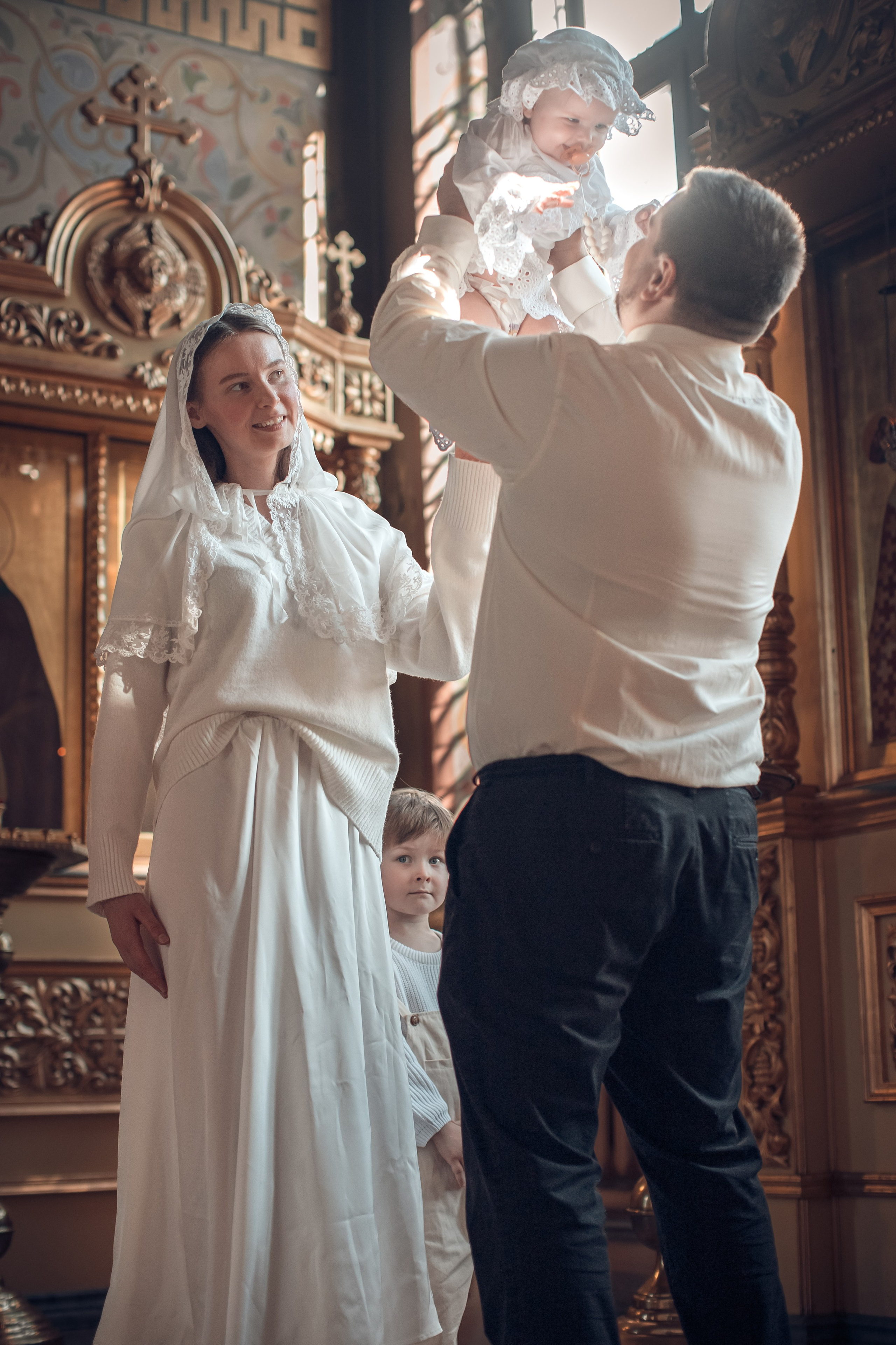 Стоимость таинства крещения. Семейный и детский фотограф в Москве в ЮАО Царицыно Алёна Асташкина