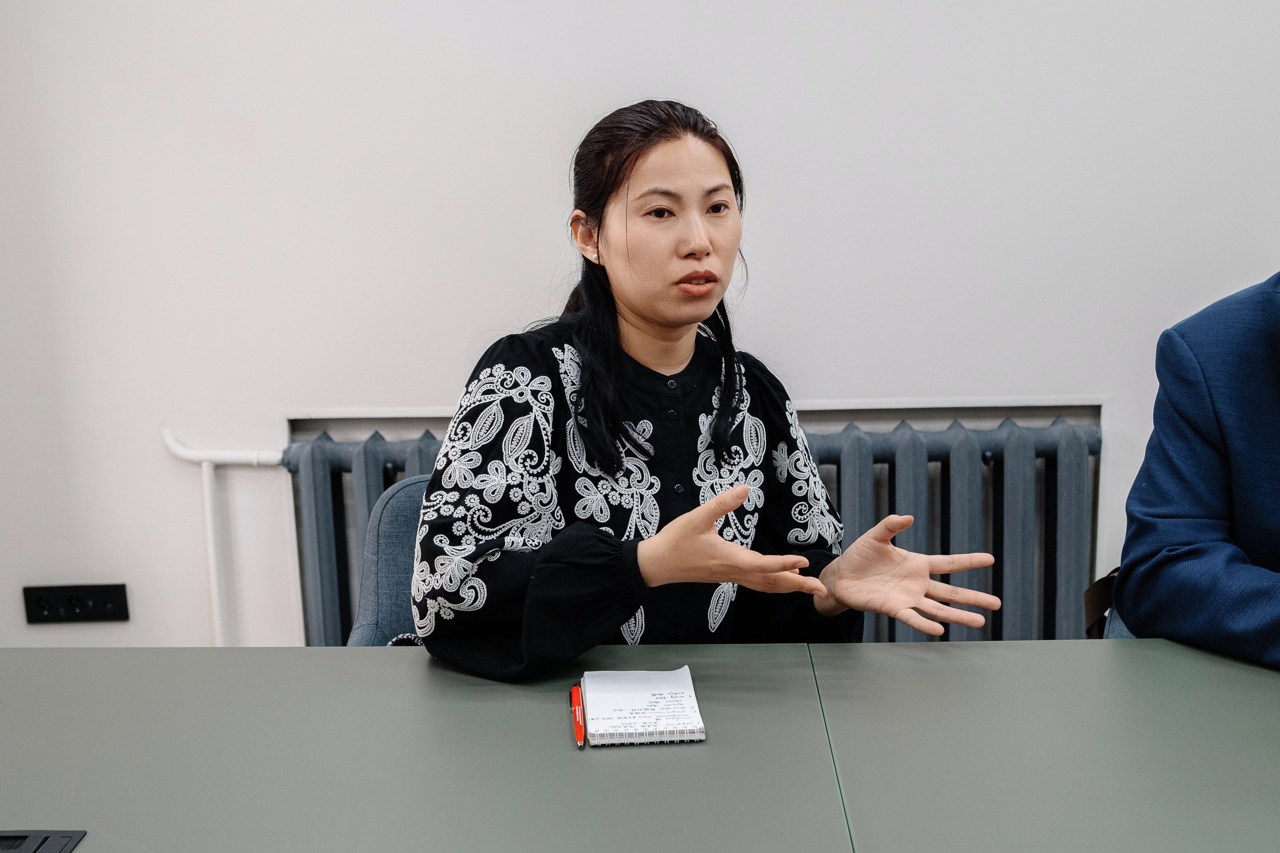 Делегация Китая в Ивановской текстильной компании