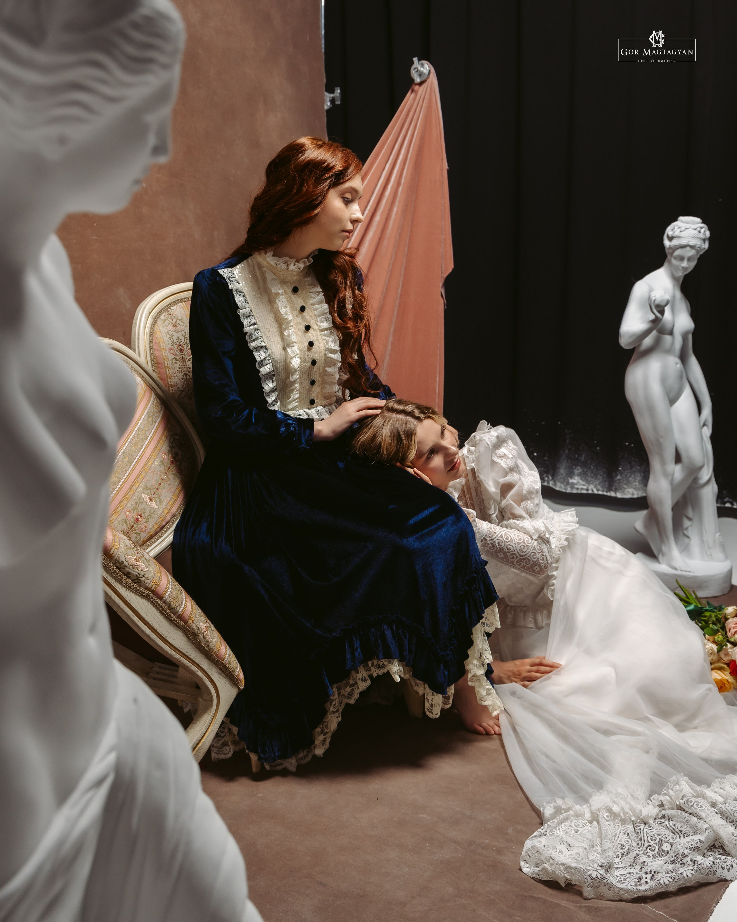Невеста и сестра. Свадебный Фотограф в Москве Гор Магтагян