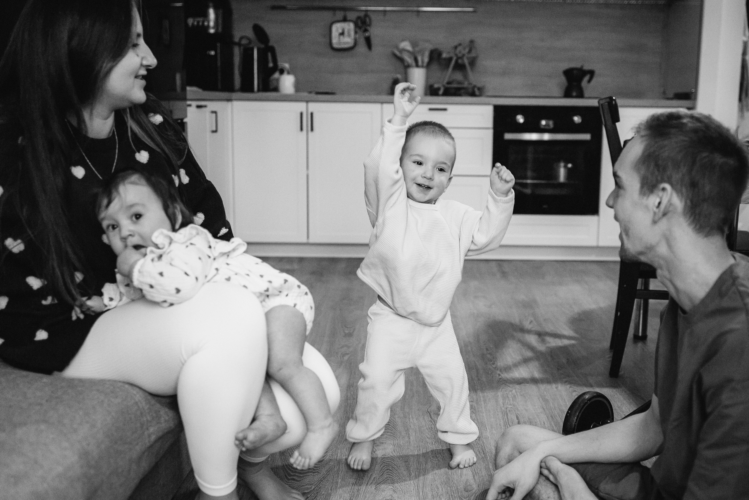 Домашняя фотосессия для семьи с детьми. Семейный фотограф в Москве, Щелково, Фрязино _ Виктория Степанова