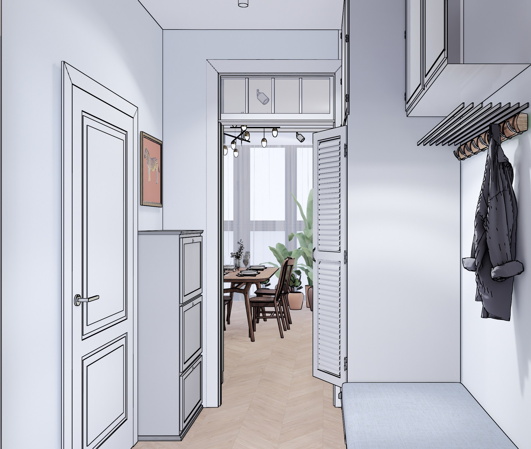 В ПРОЦЕСЕЕ РЕАЛИЗАЦИИ… (КВАРТИРА У МОРЯ). Дизайнер интерьера, Санкт-Петербург