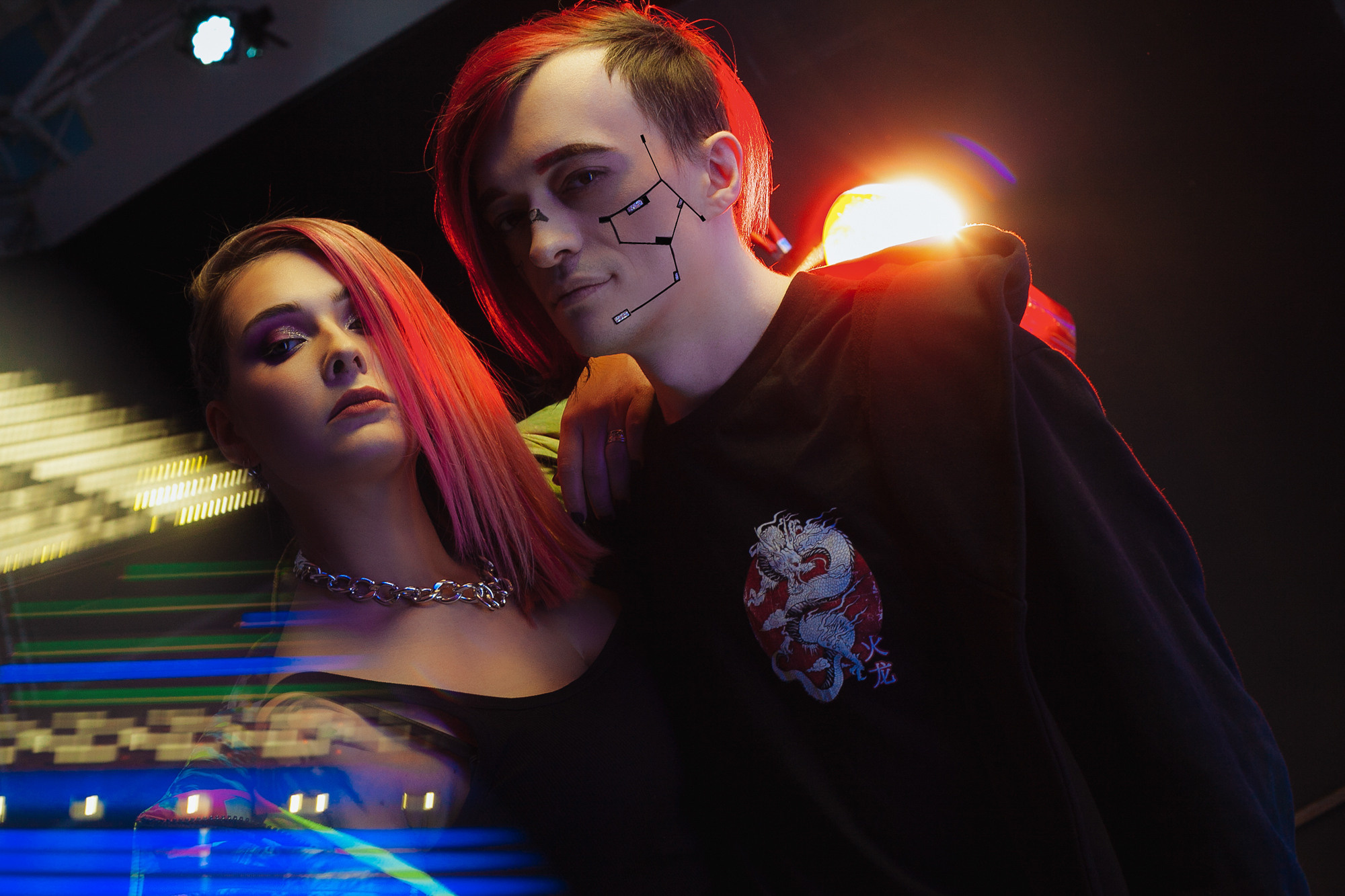 Neon V&D. Постановочная съемка в Москве