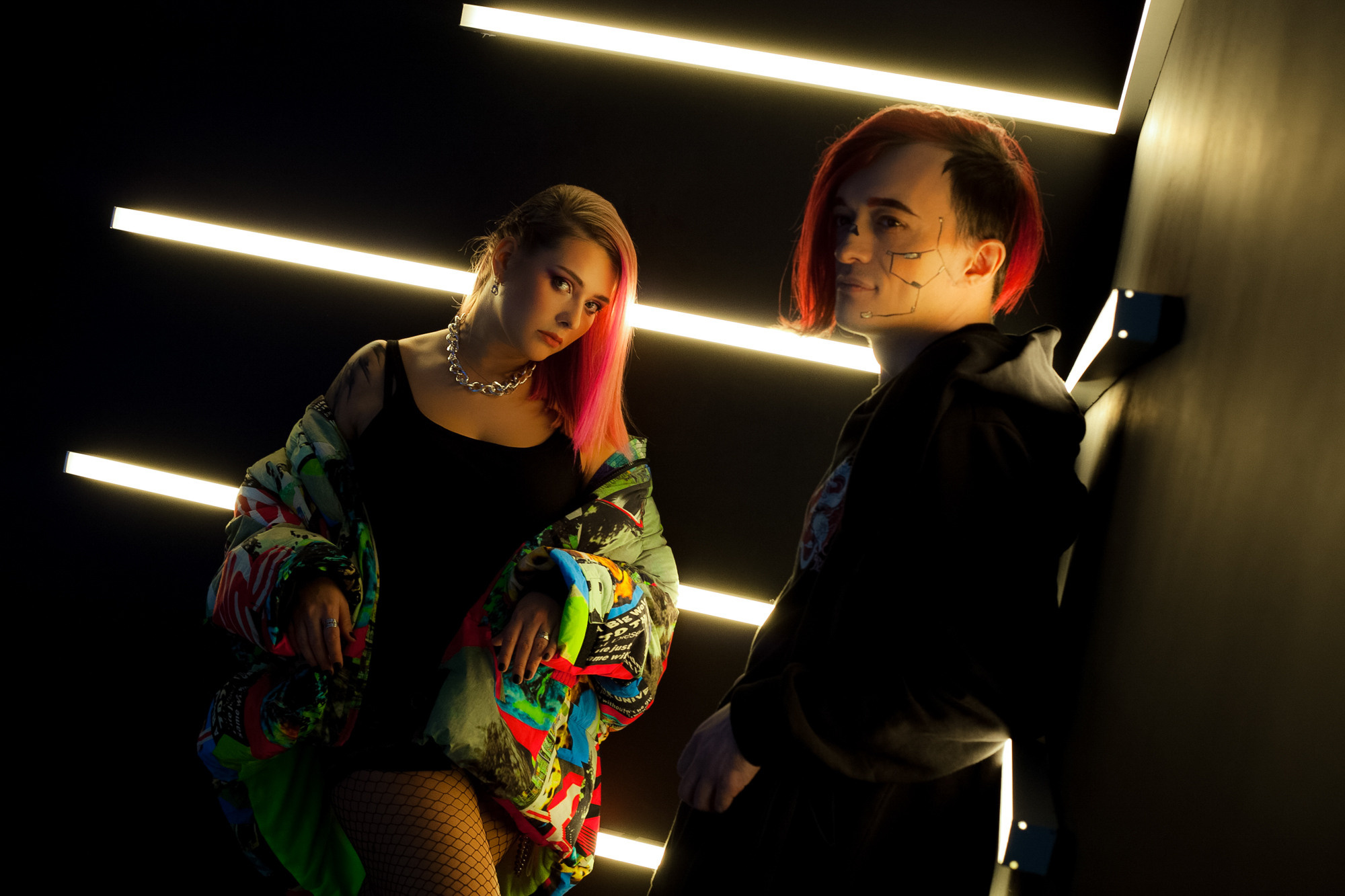 Neon V&D. Постановочная съемка в Москве