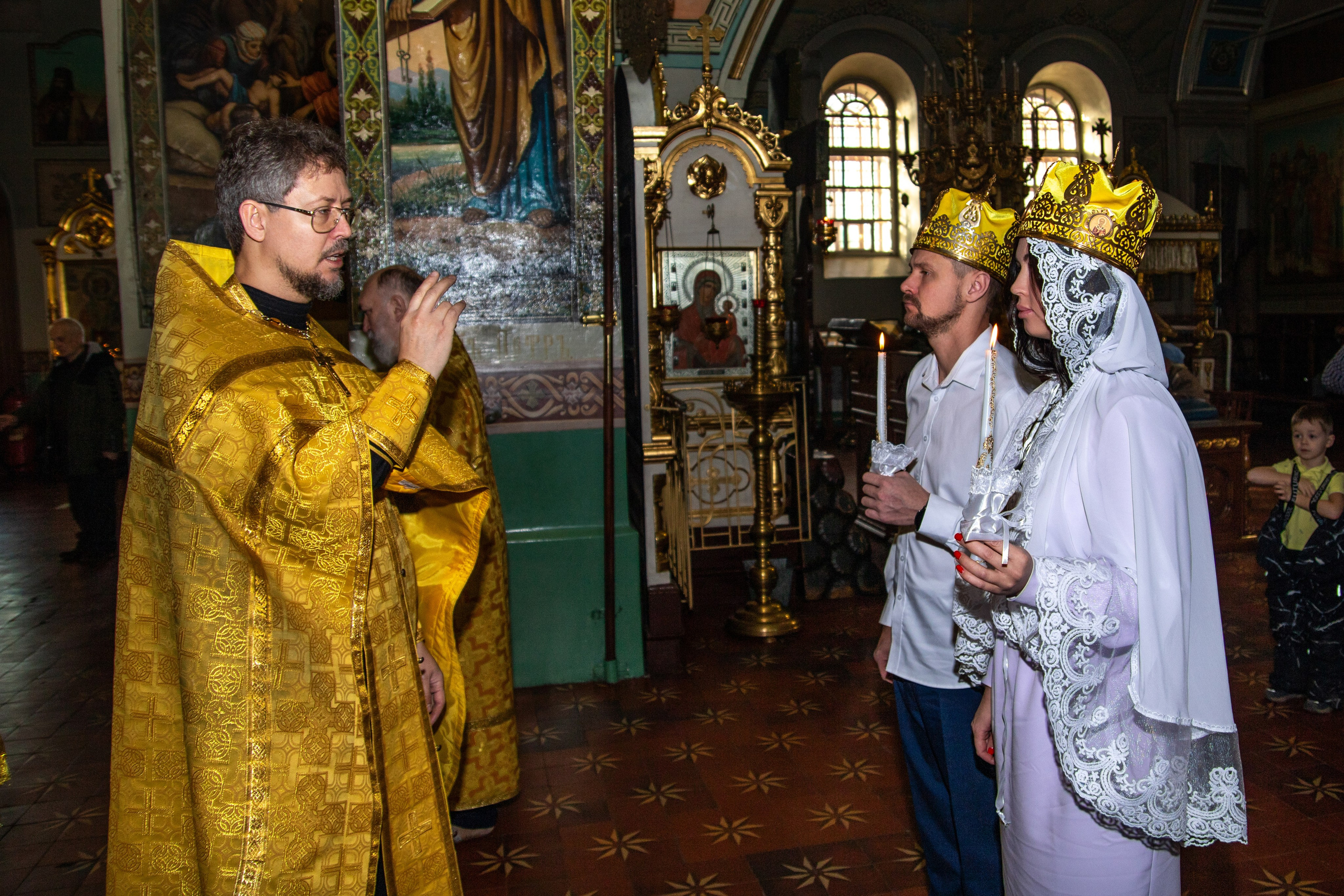 Венчание. Церковь Петра и Павла. Фотограф в Самаре Алексей Головачёв