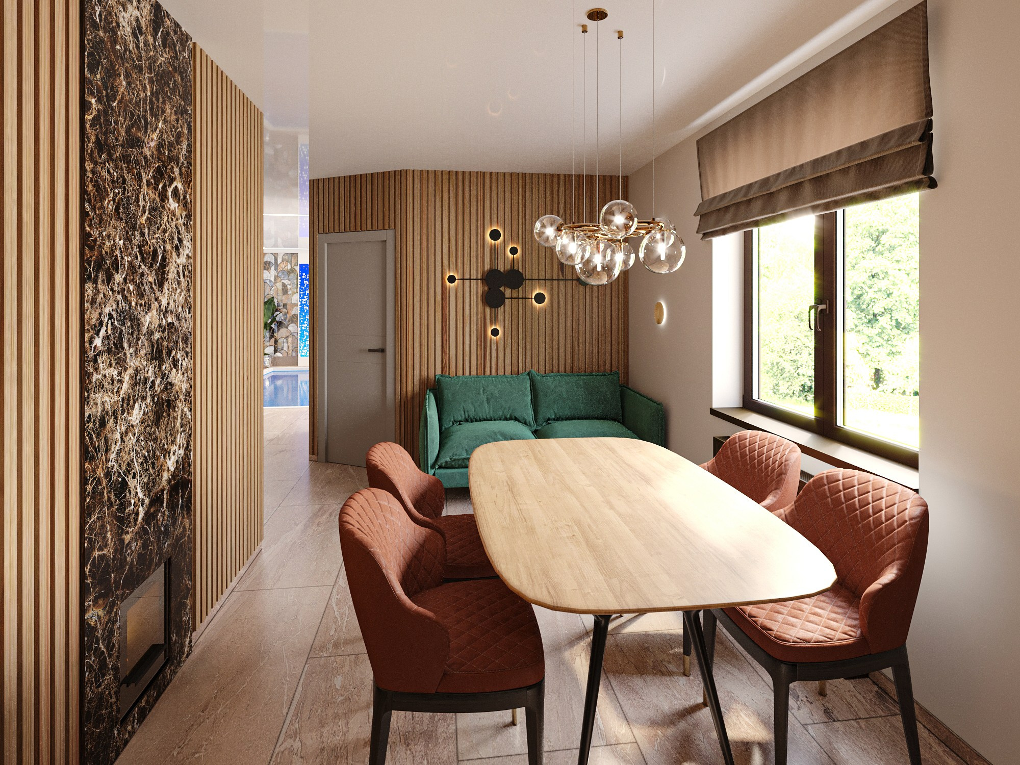 HOME SPA. Interior designer Nataliia Iksanova