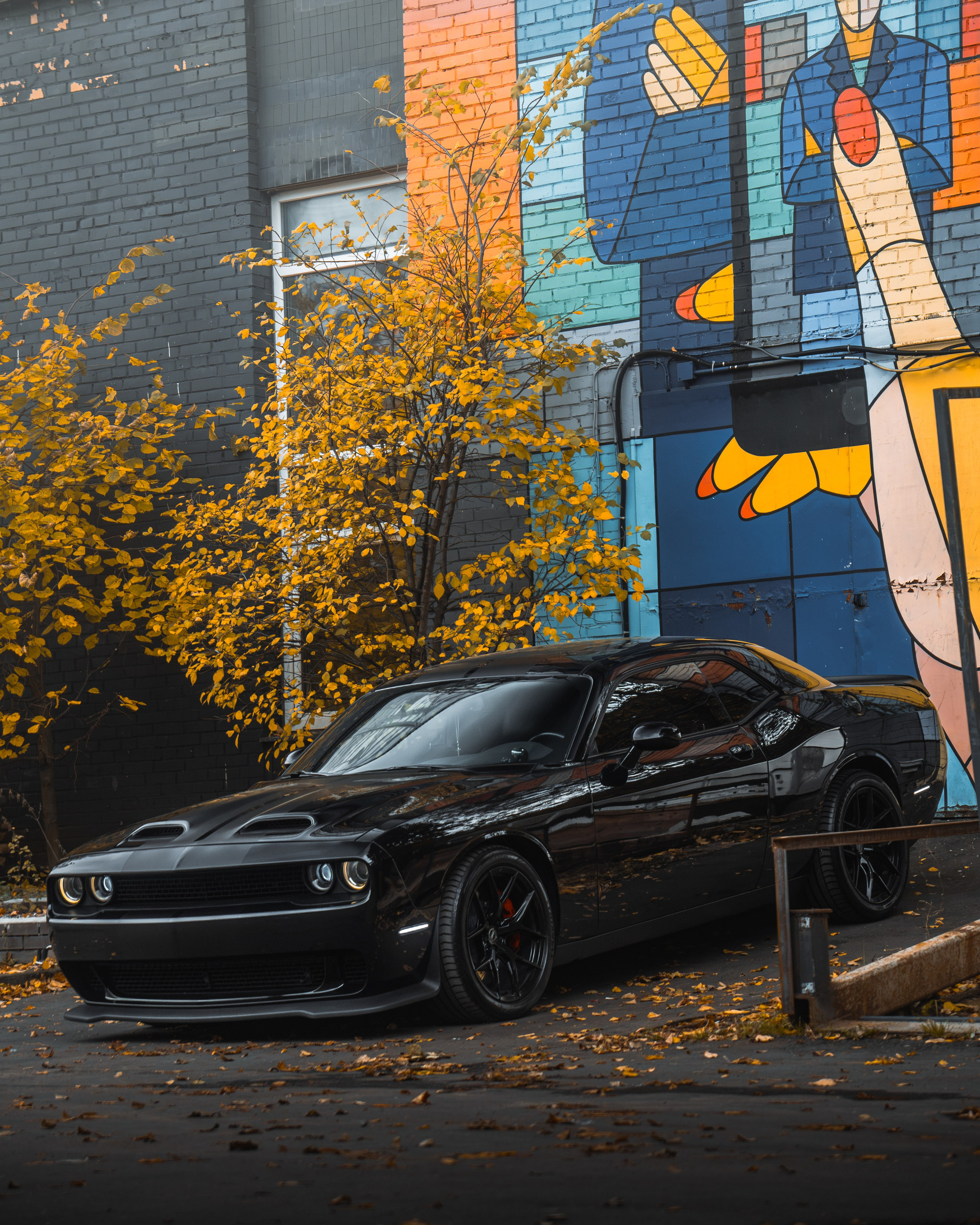 DODGE CHALLENGER. Автомобильный фотограф в Москве