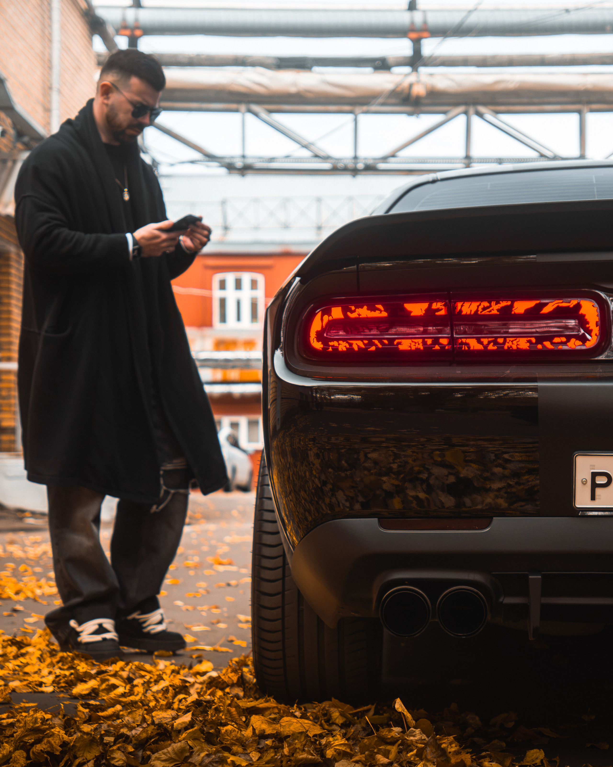 DODGE CHALLENGER. Автомобильный фотограф в Москве
