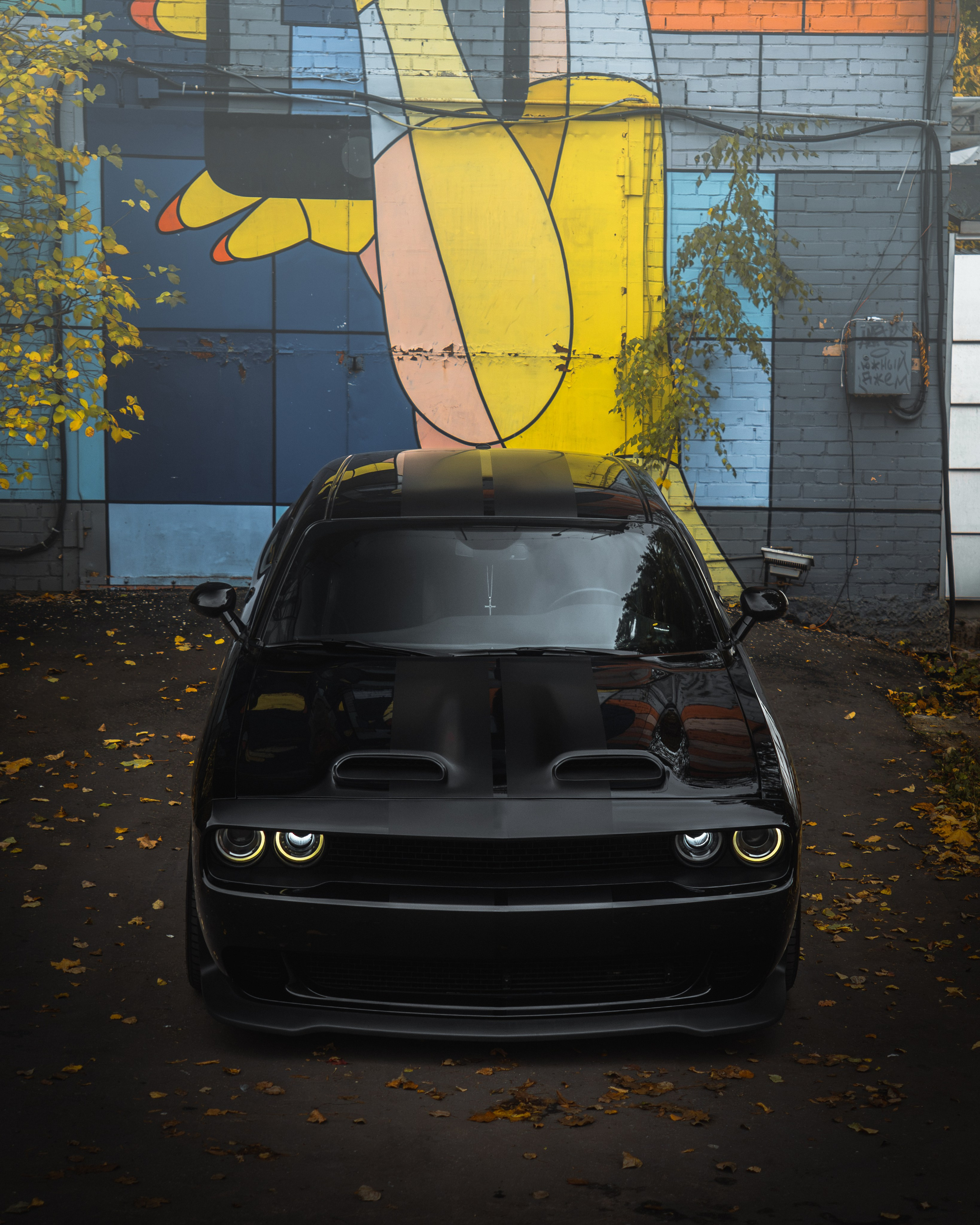 DODGE CHALLENGER. Автомобильный фотограф в Москве