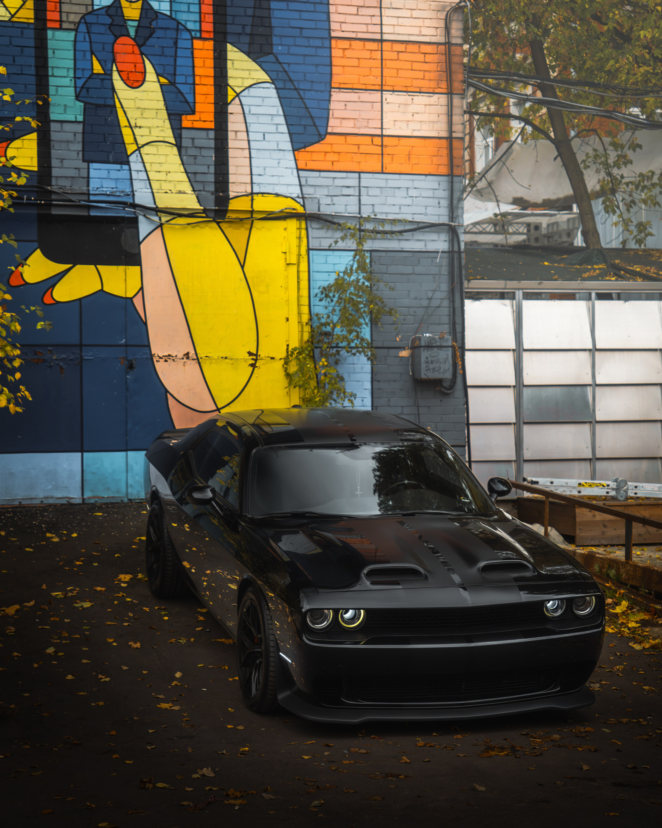 DODGE CHALLENGER. Автомобильный фотограф в Москве