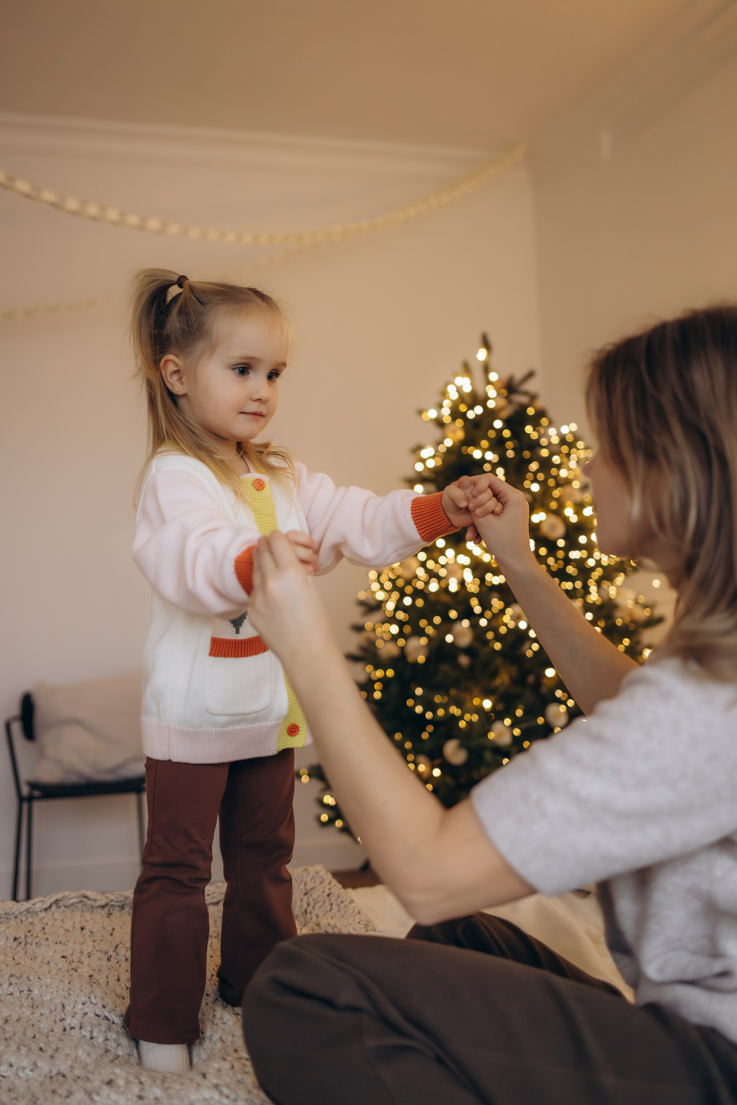 Новогодняя семейная в студии, г. Обнинск (Калужская обл.). Надежда Стар семейный и церковный фотограф в Жукове и Калужской области