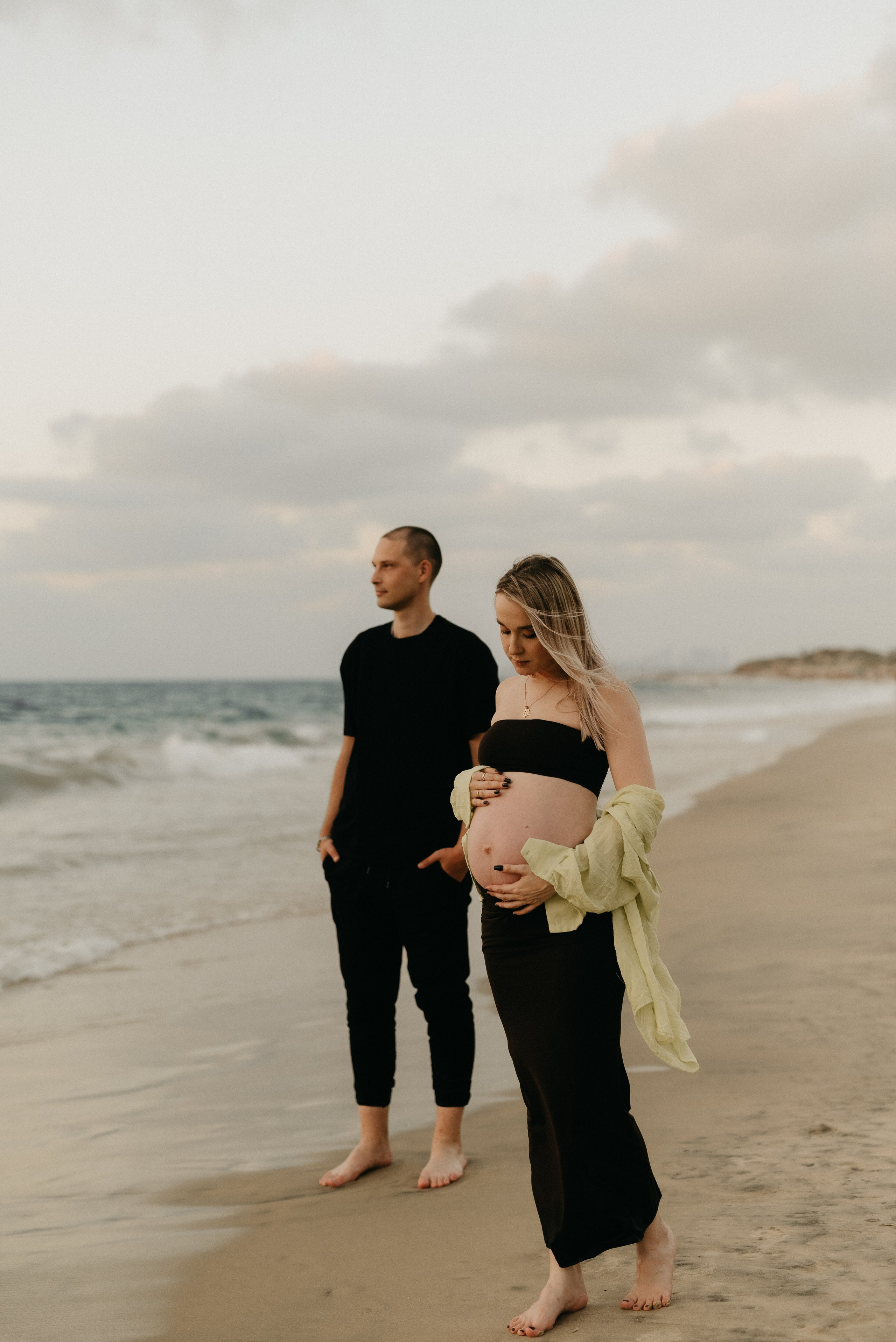 Asya & Denis: Pregnancy. Family photographer in Israel | Alesya Superfin