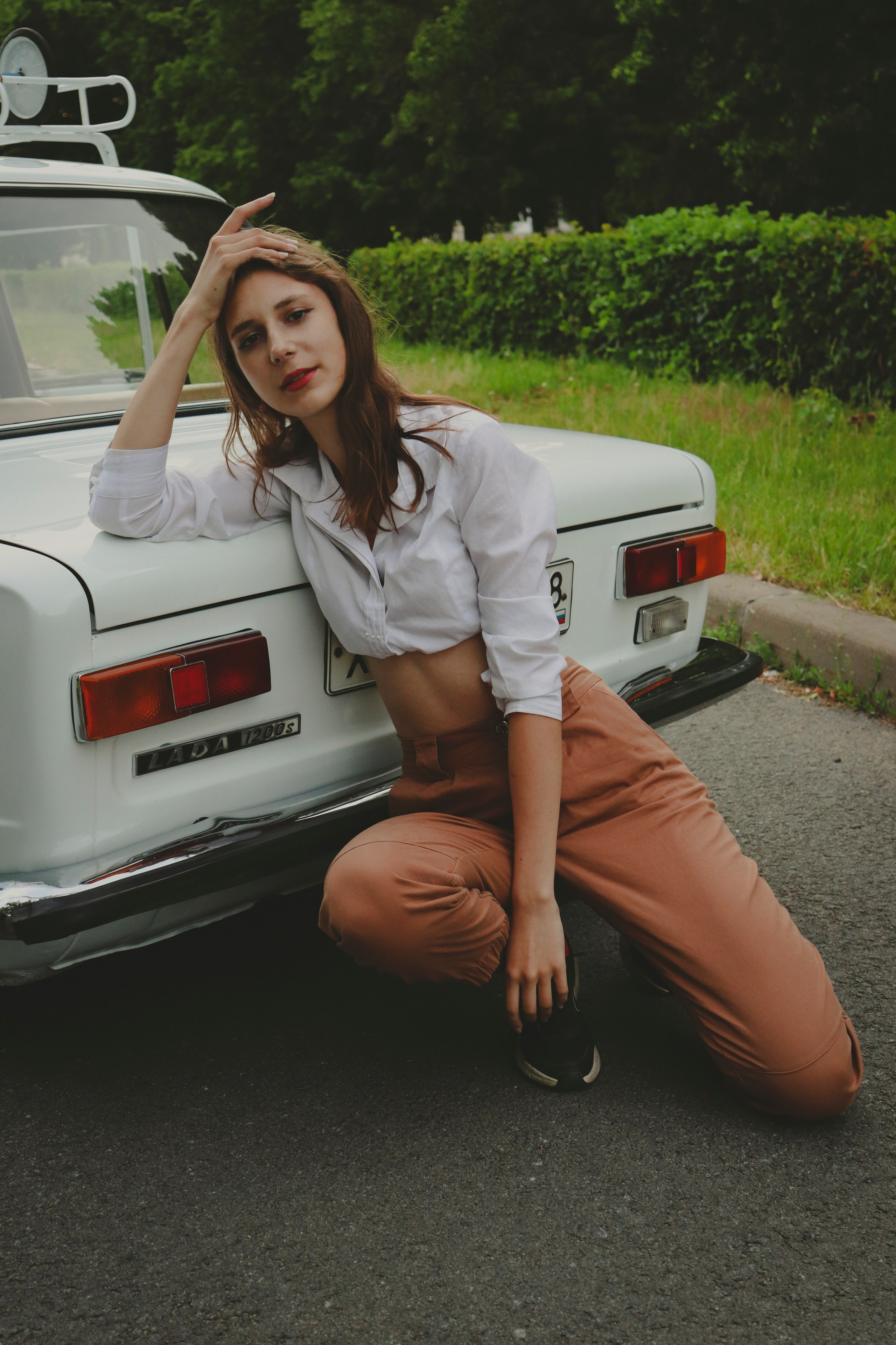 Настя и ваз 2101. Ивентный фотограф в Санкт-Петербурге Олег Комков