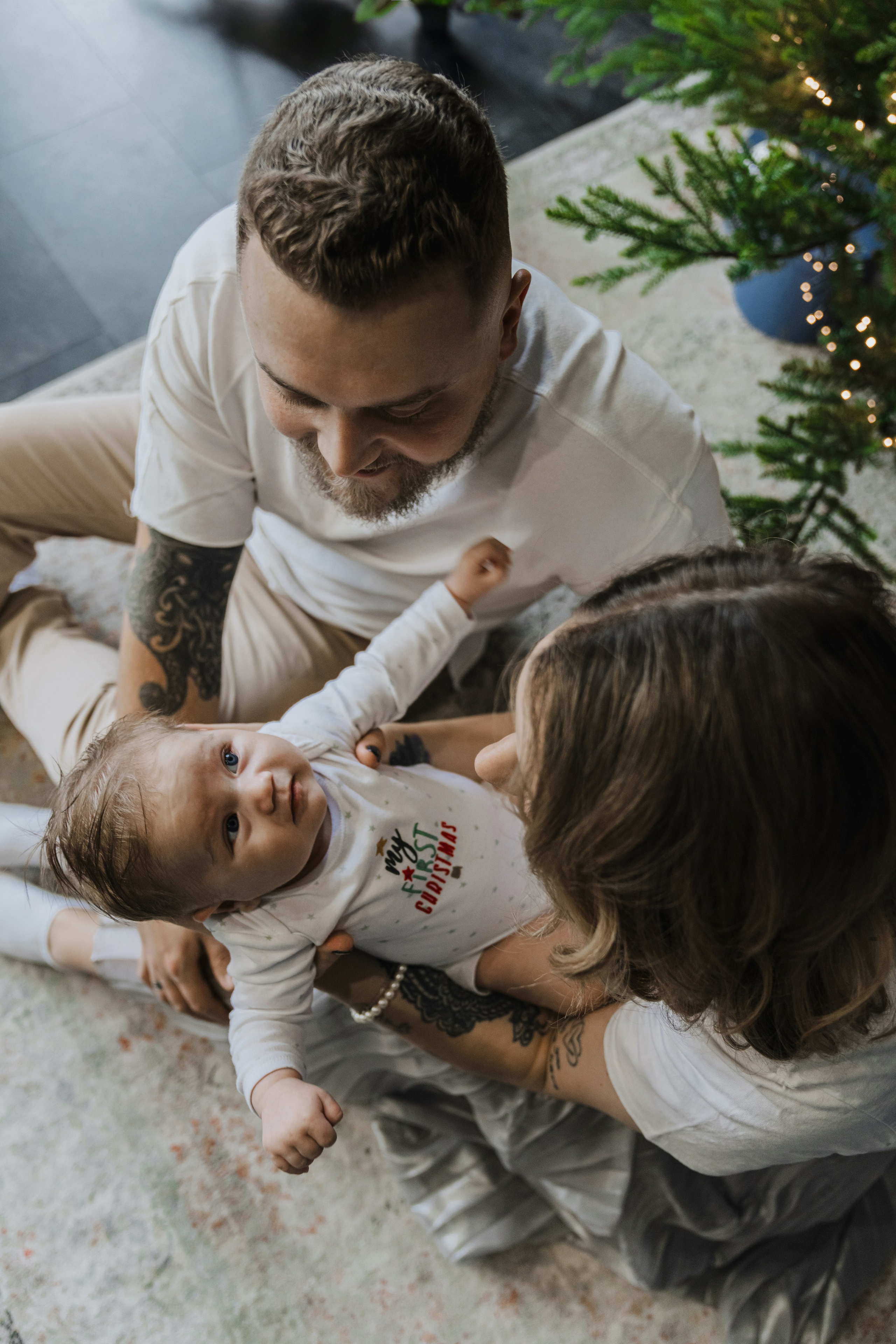 Baby Leo’s first Christmas. Olga Modjaro