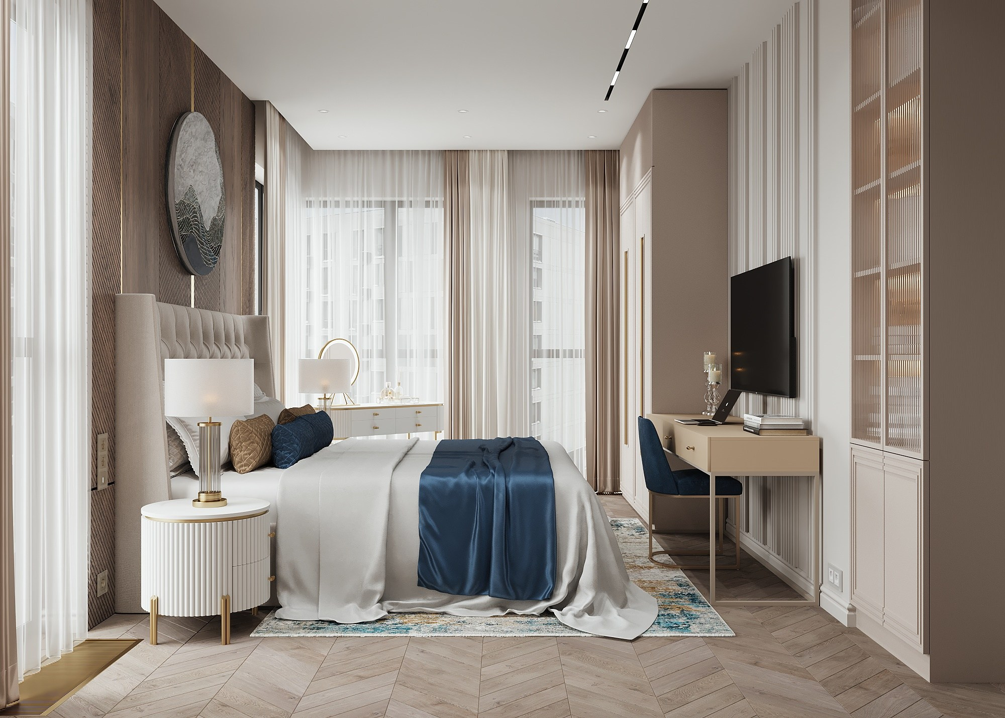 ЖК СКОЛКОВО. Irina Balykina — Interior 3D Visualisation