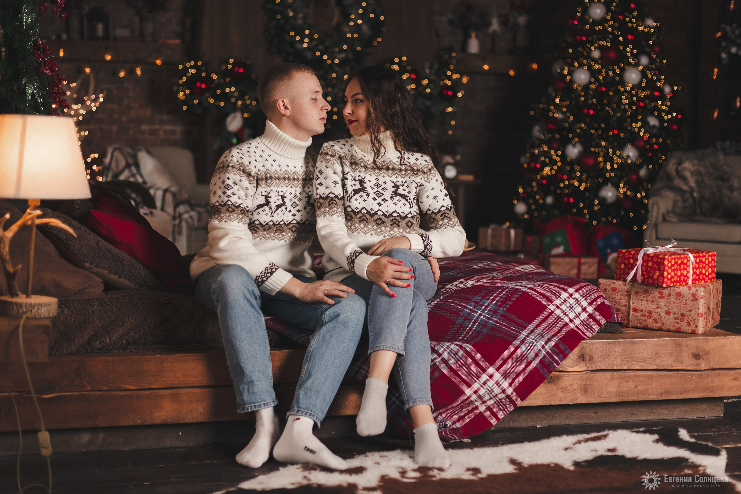 Виктория и Никита. Новогодняя история. Фотограф в Санкт-Петербурге, — Евгения Солнцева