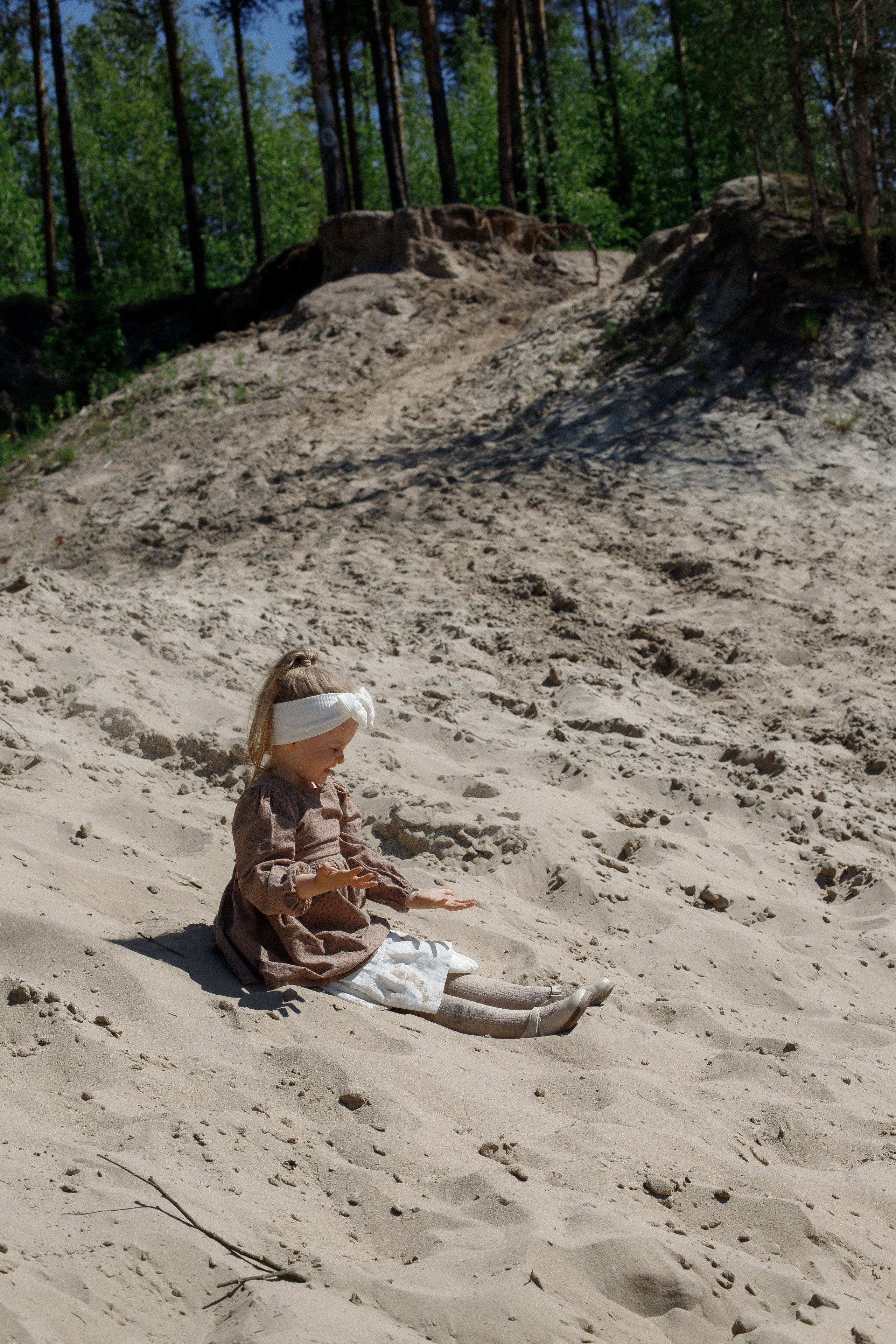 Семейная съемка на карьере. Фотограф Карпачан Анастасия
