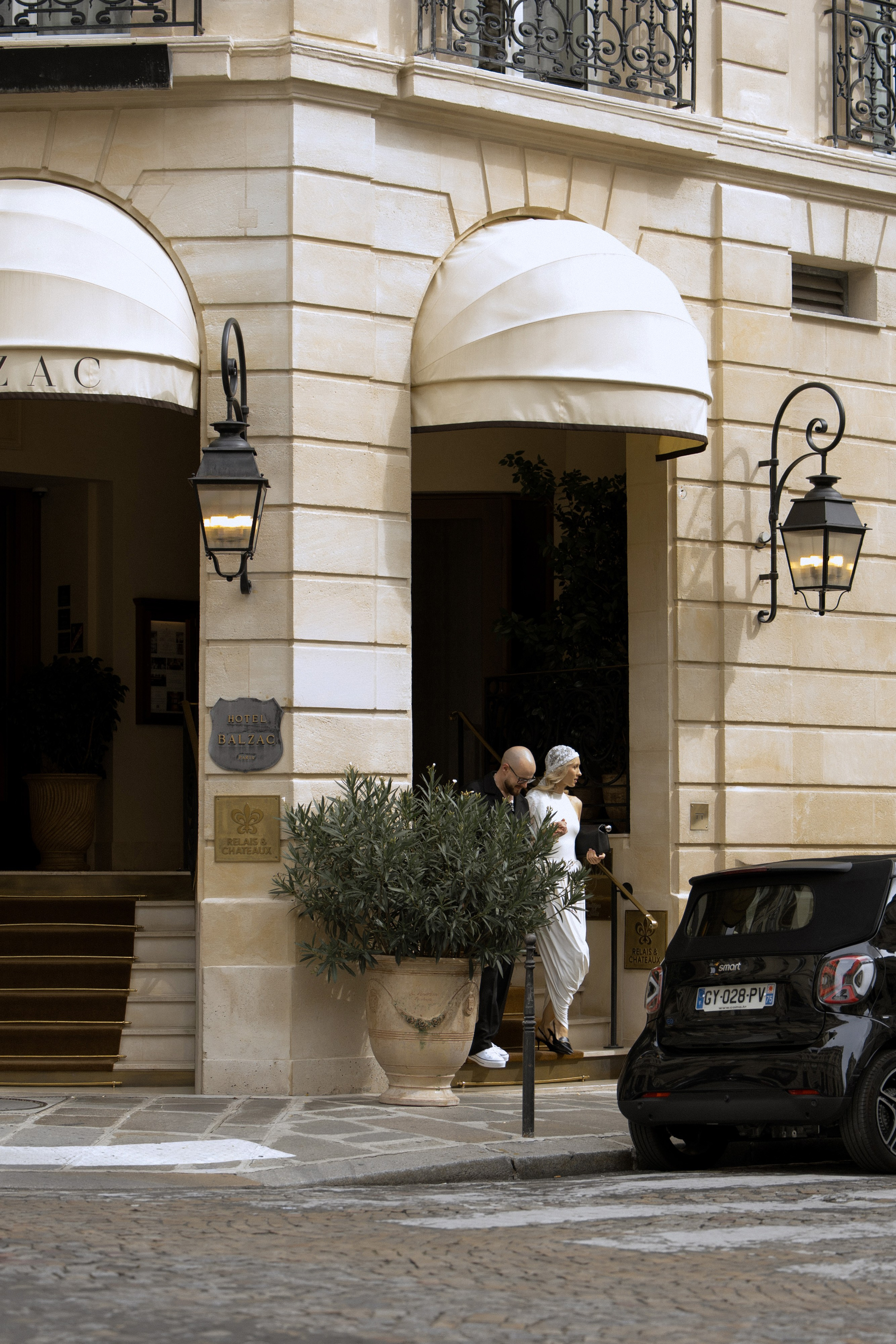 Paris, Hotel Balzac. Hochzeitsfotografin Galina Bikowez