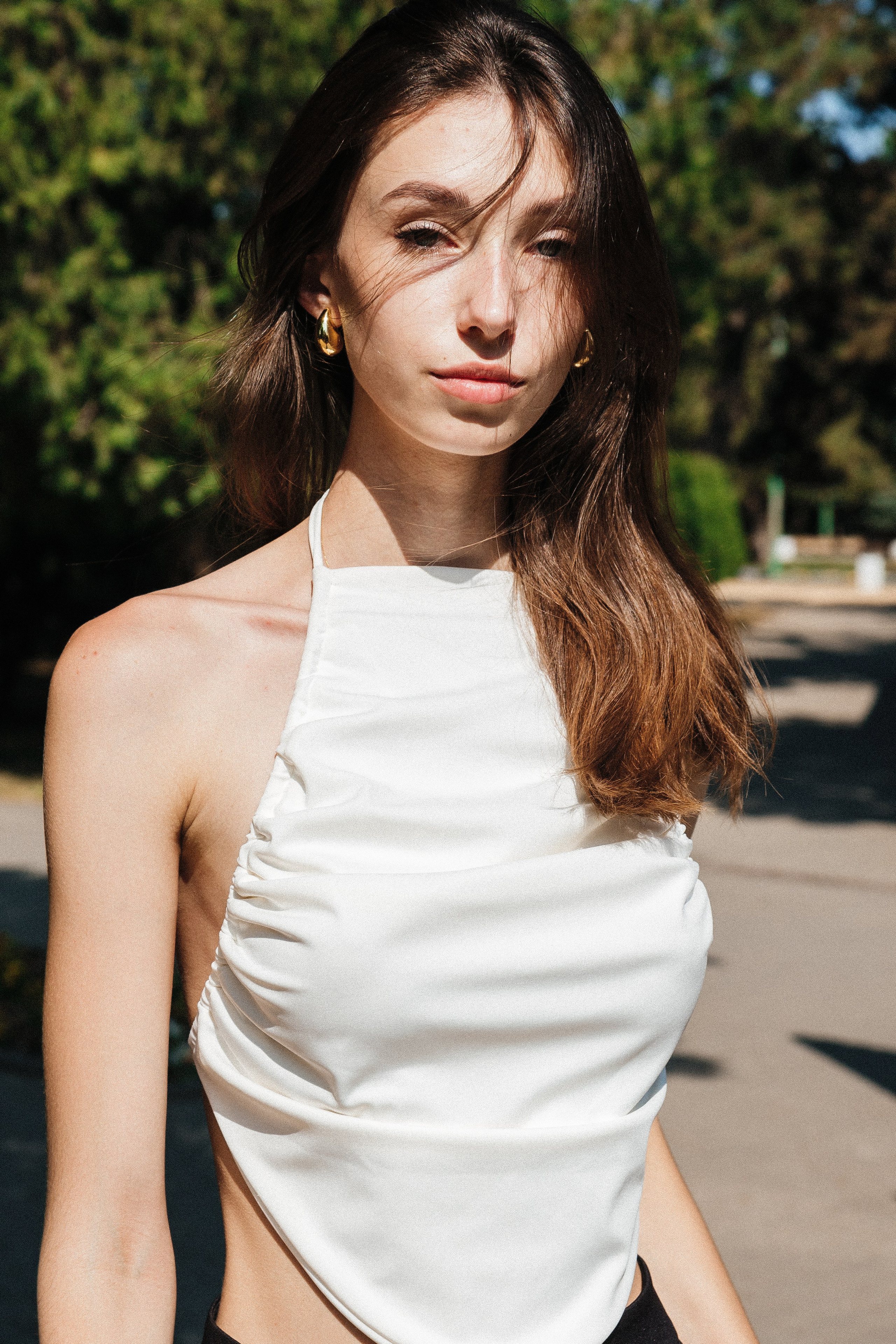 Лера в парке Горького. Фотограф Александр Бигари