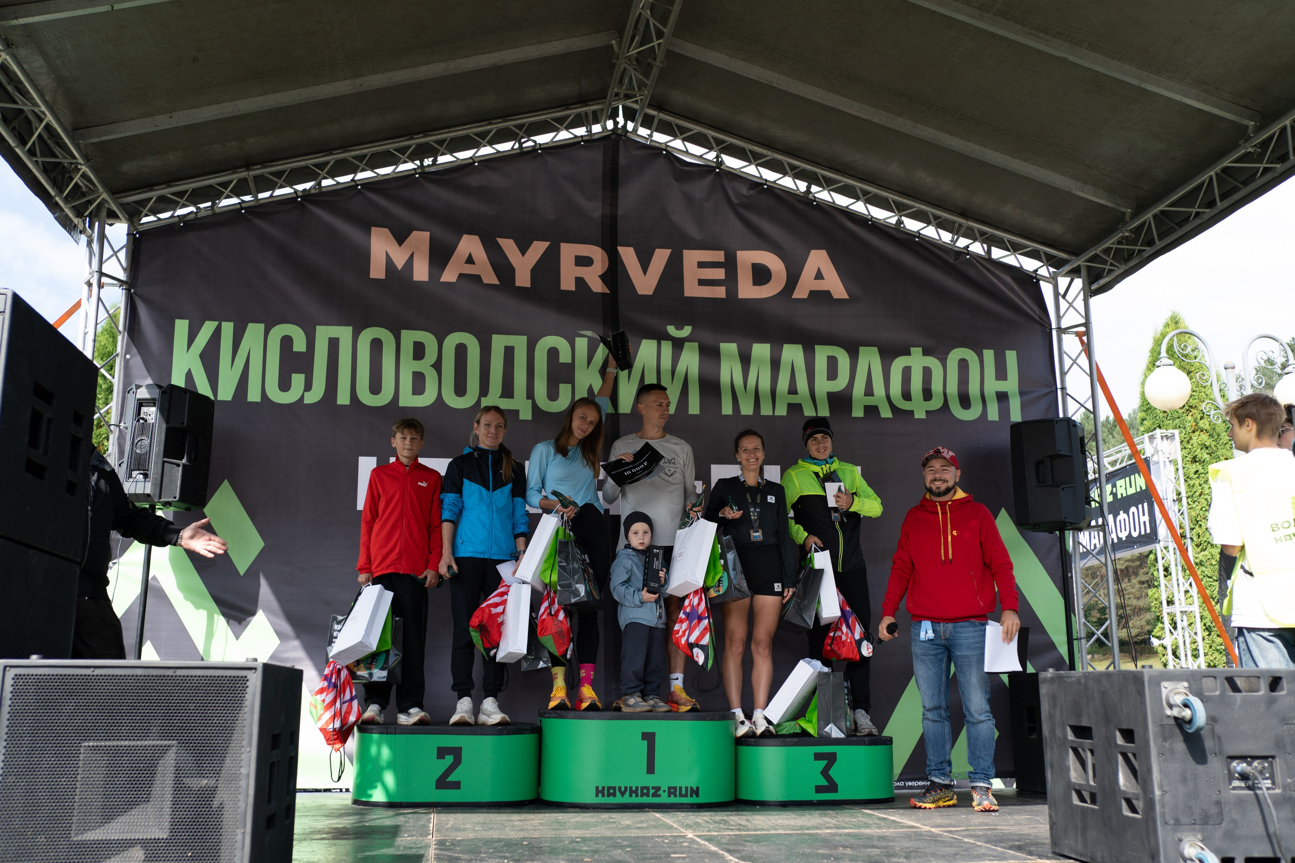 Съёмка для Альфа банка на Кисловодском Марафоне
