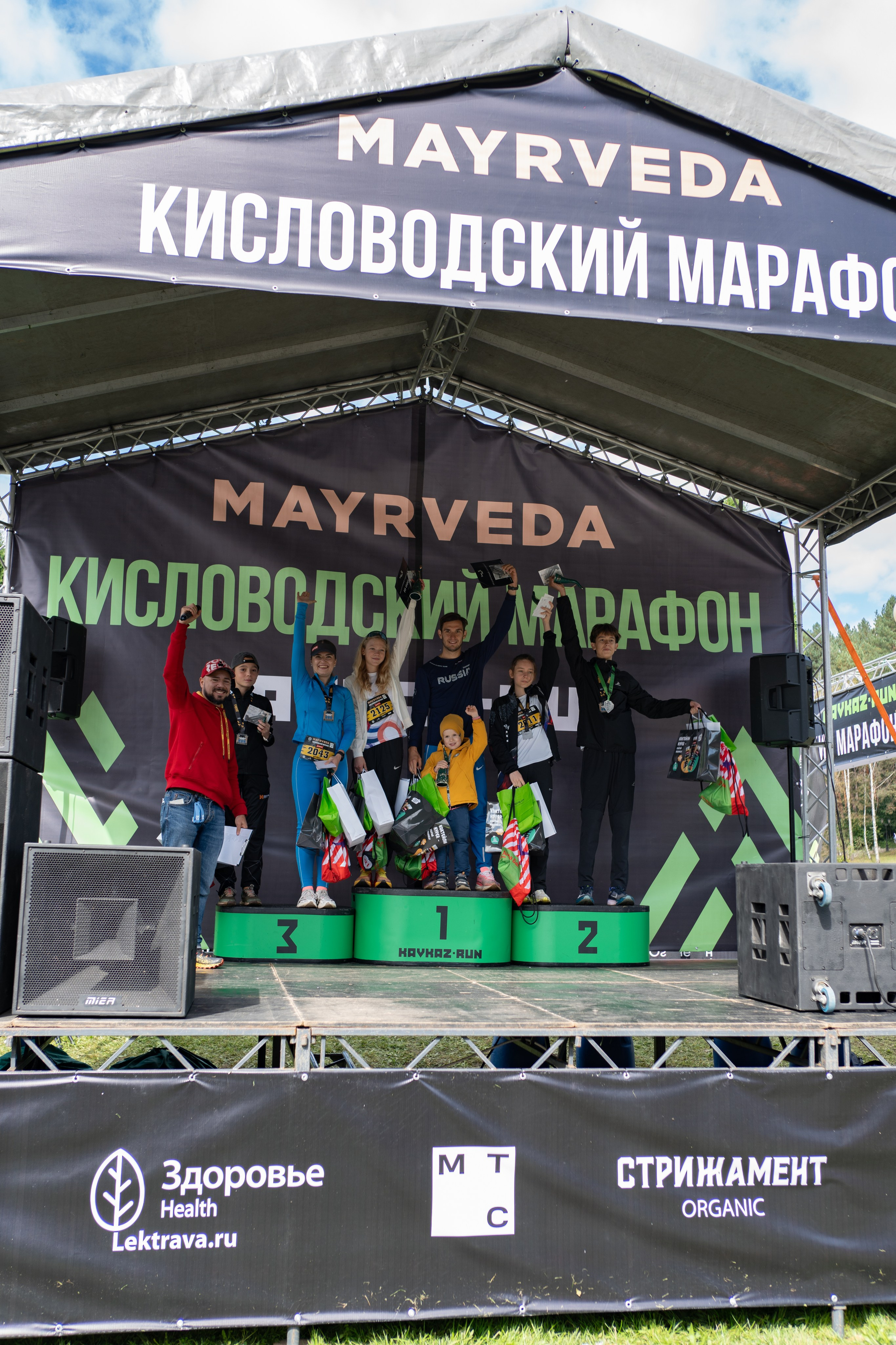 Съёмка для Альфа банка на Кисловодском Марафоне
