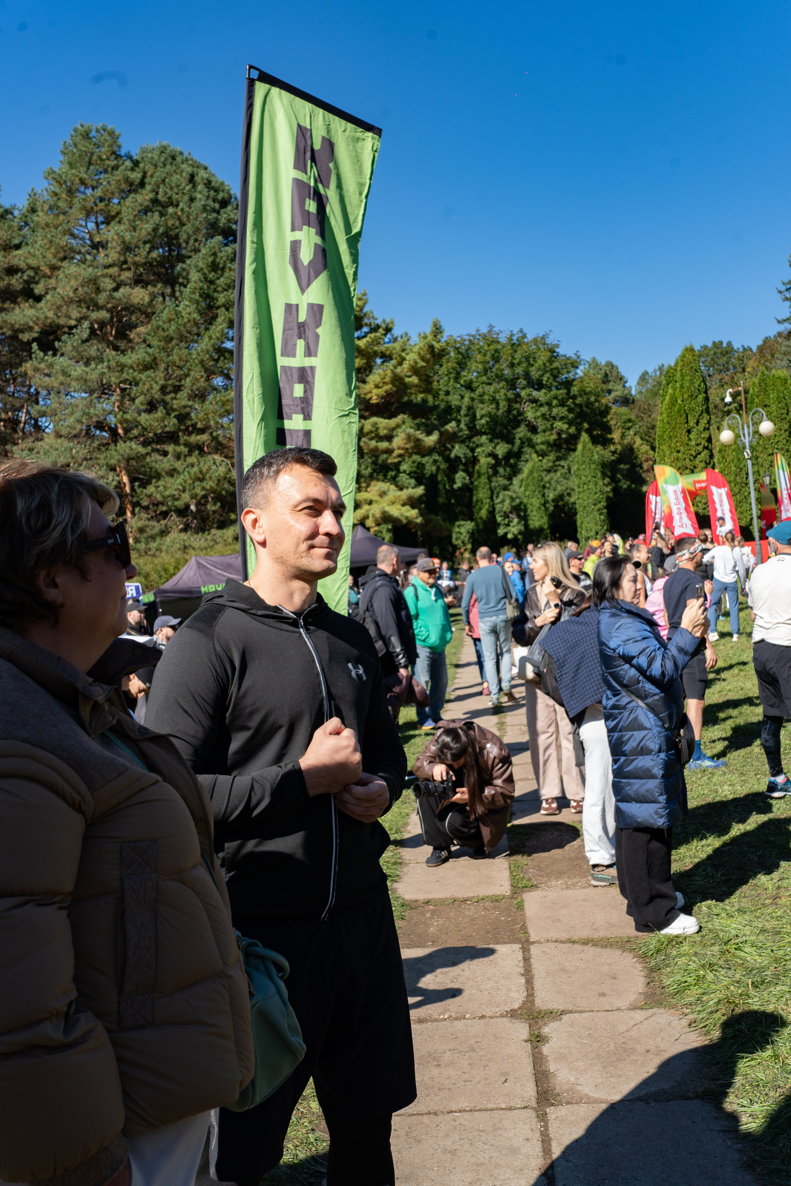 Съёмка для Альфа банка на Кисловодском Марафоне