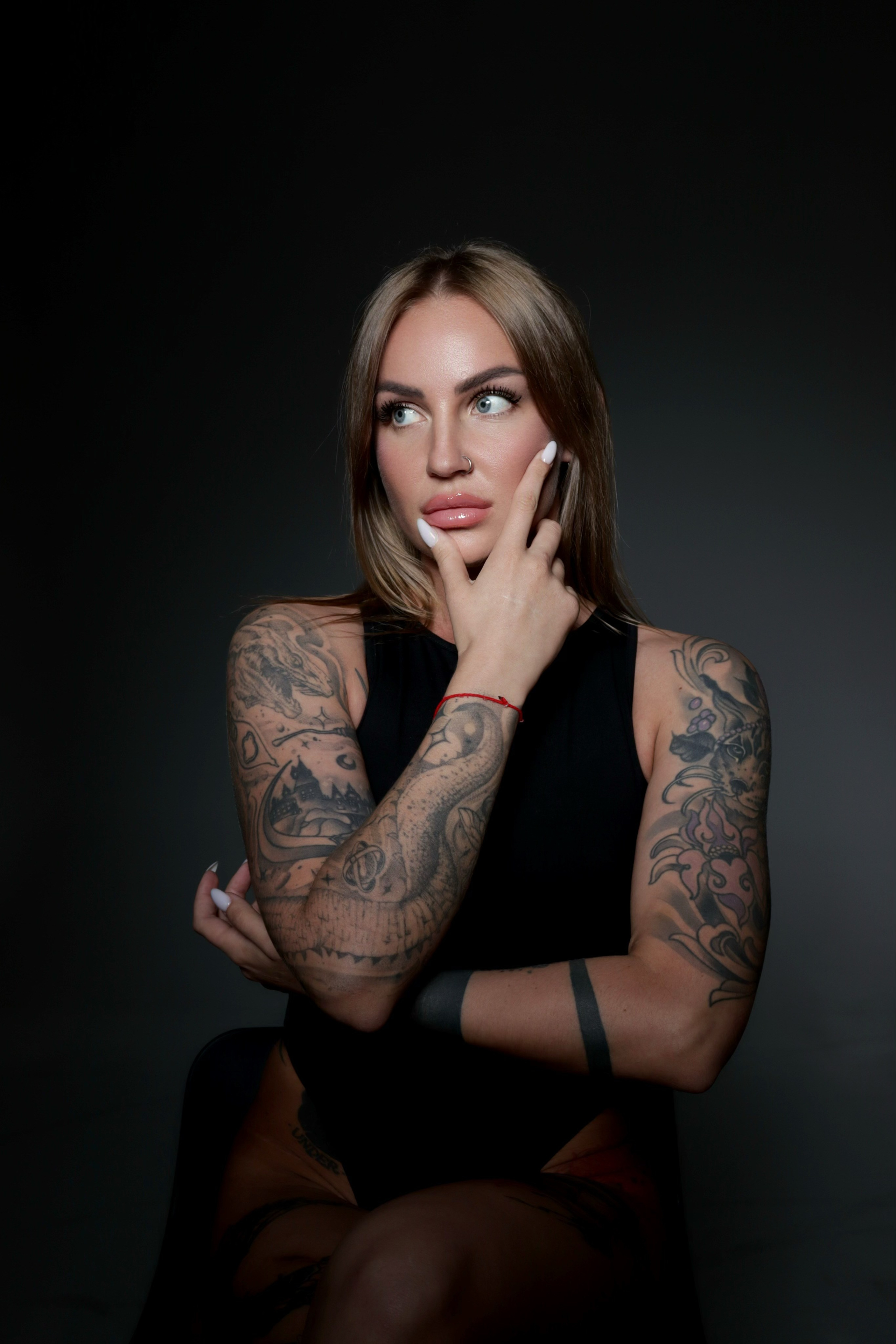 STUDIO Beauty portrait. Jane Kudryavtseva | MODEL PHOTO & PORTRAIT