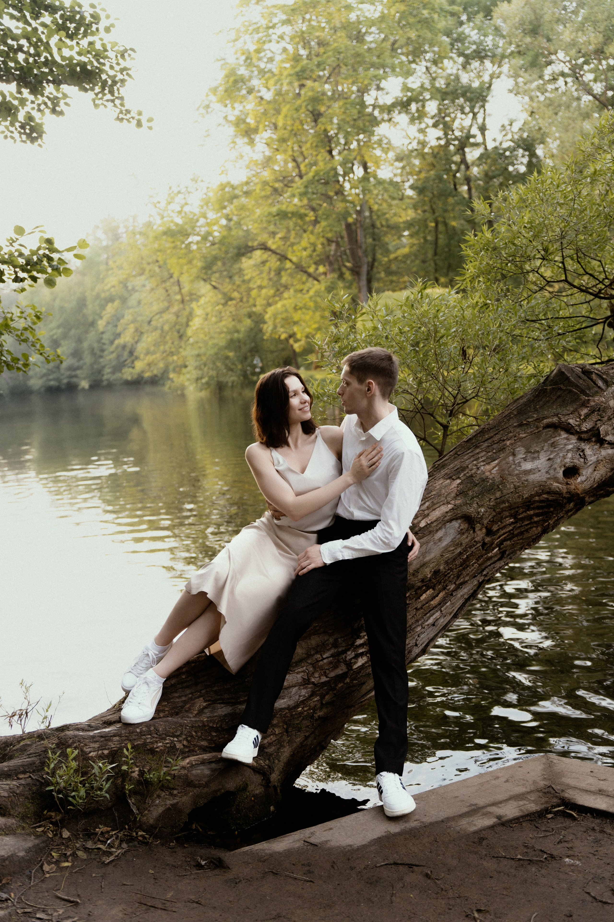 Фотосессия лавстори в парке