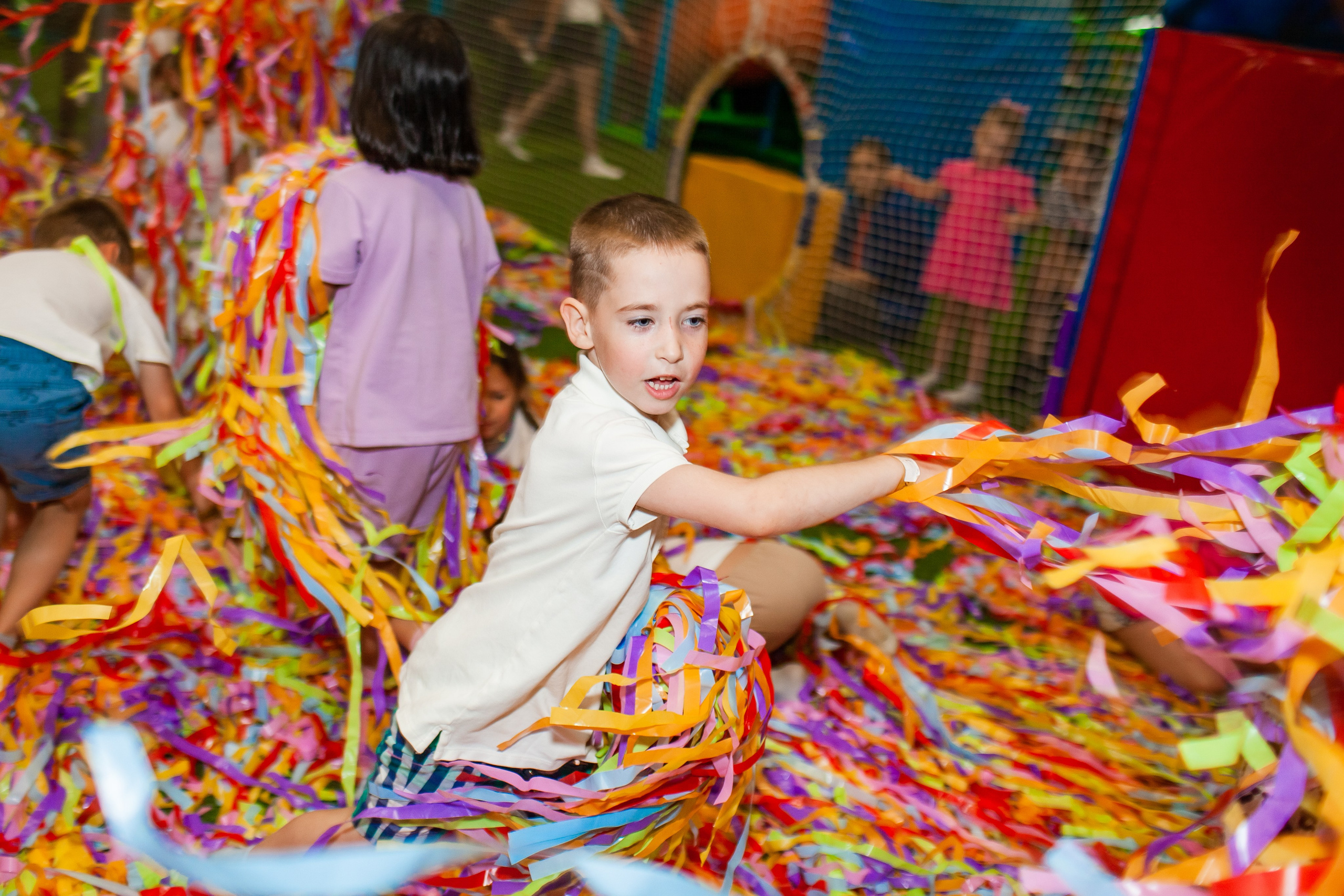 День рождения Даши Ленточная дискотека. Детский и семейный фотограф в Санкт-Петербурге Елизавета Сорокина