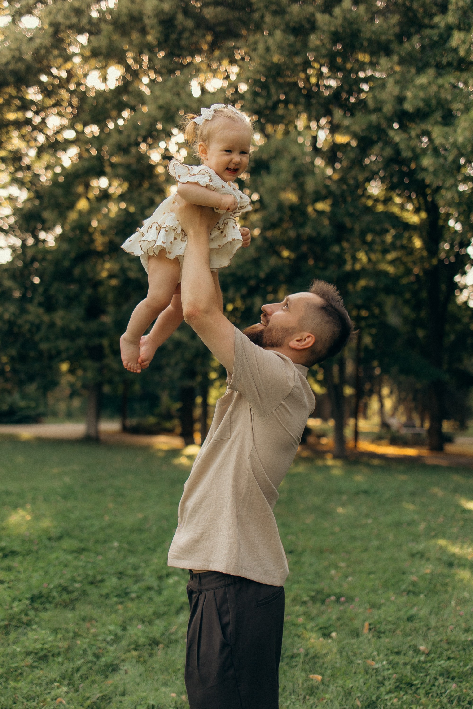 Игорь, Мария и Анютка — дендрарий. Семейный фотограф в Краснодаре Храмова Анна