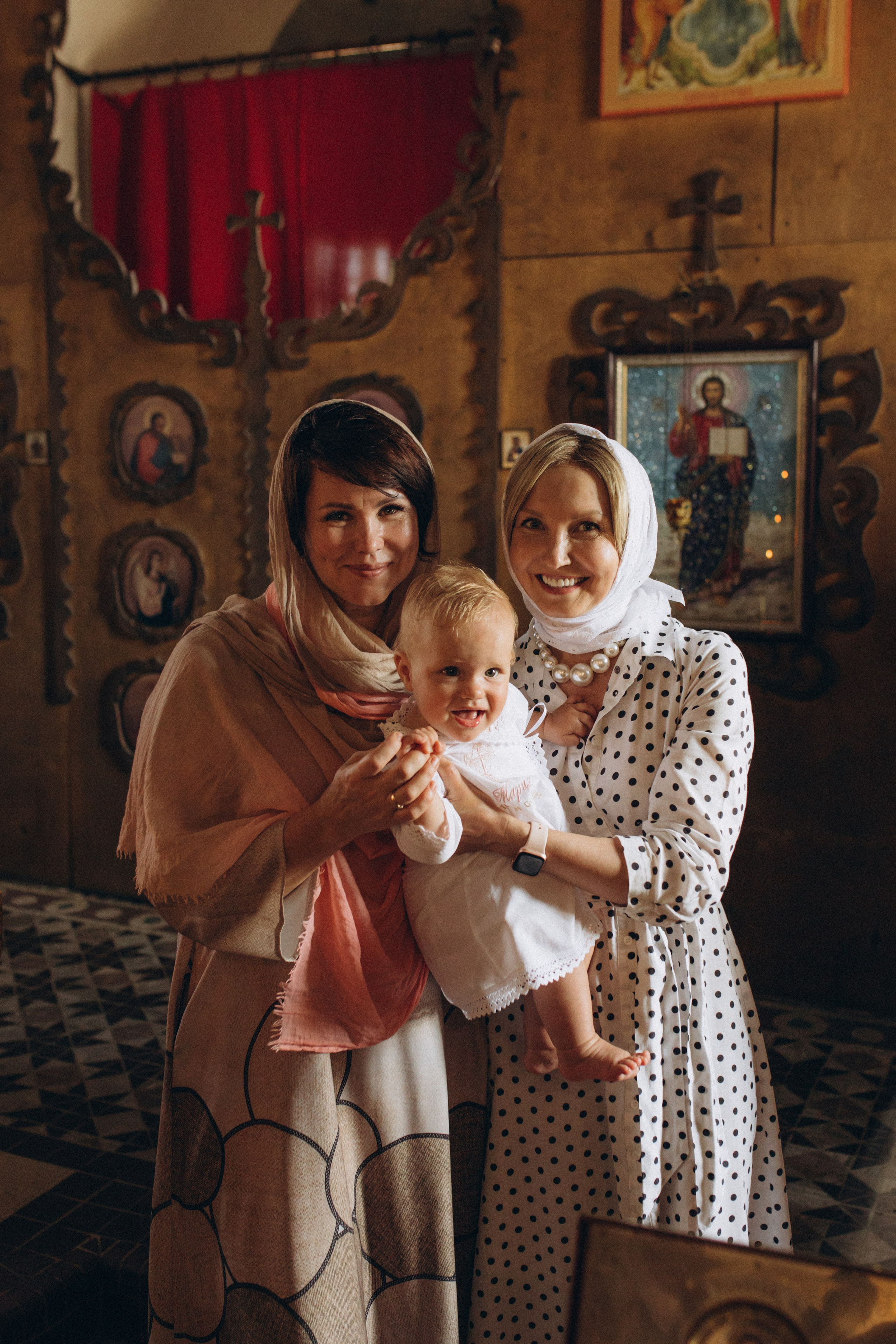 Крещение Марии. Семейный фотограф в Обнинске